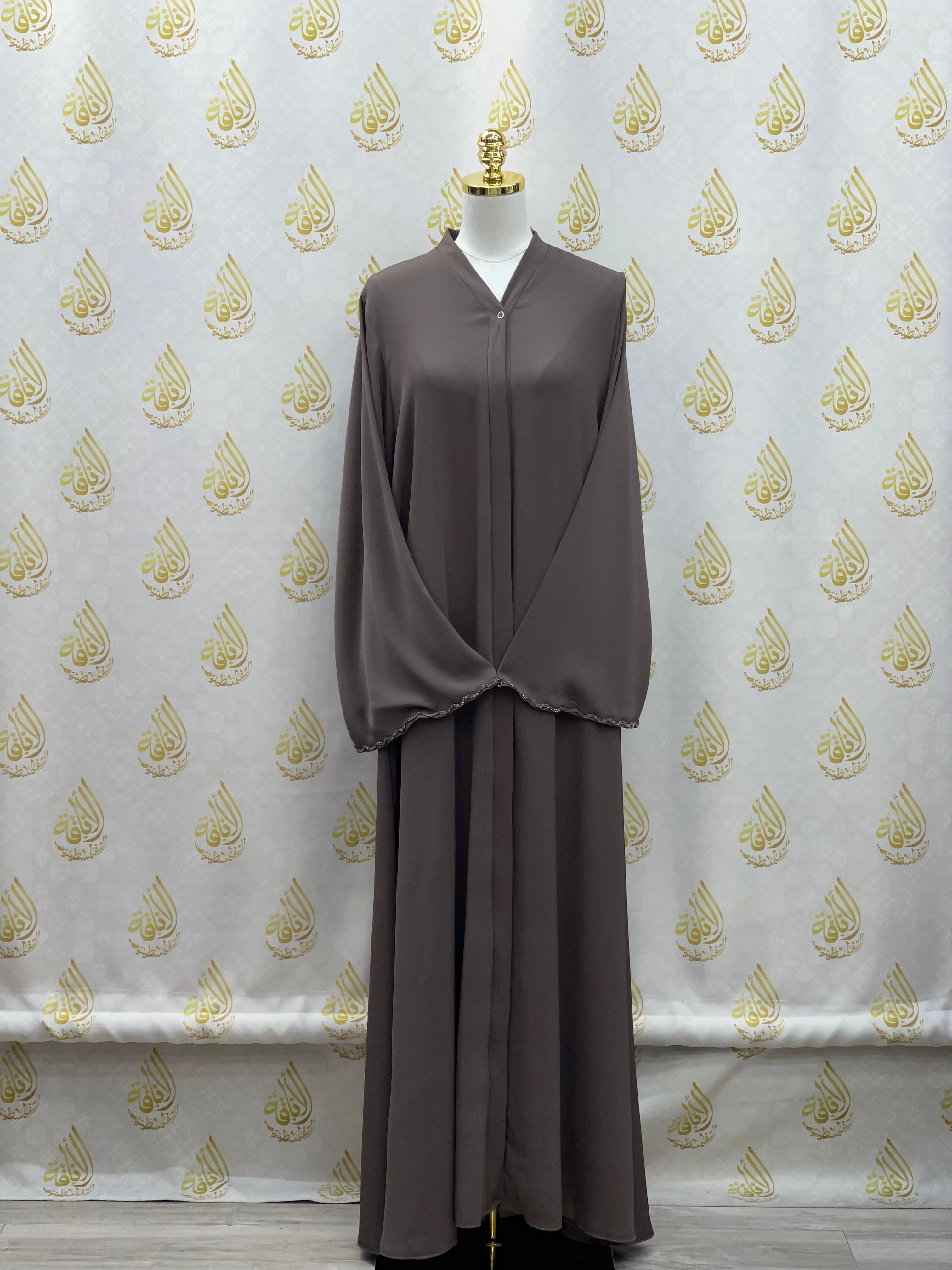 Abaya with Cloché Cut: Luxurious Elegance and Timeless Style