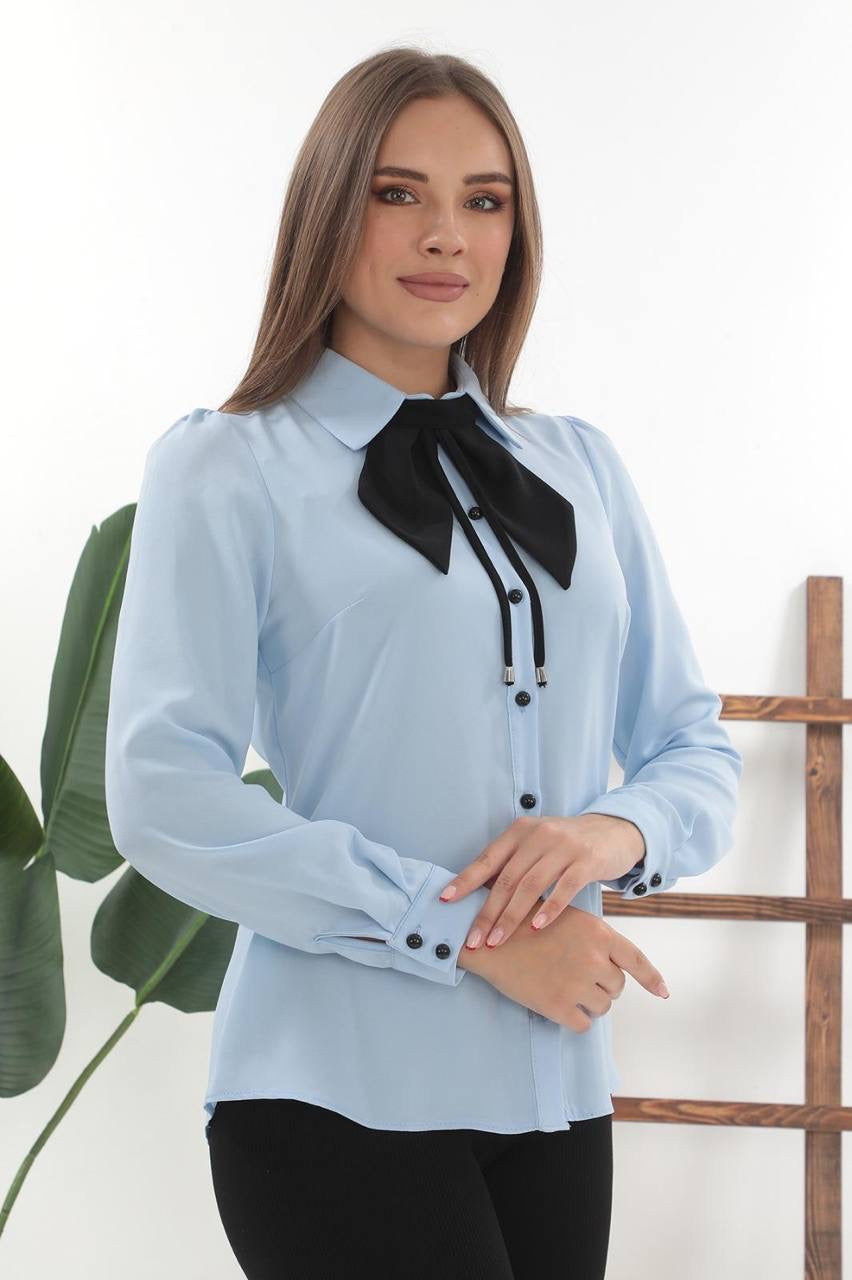 Bow Tie Blouse – Elegant and Sophisticated Wardrobe Essential