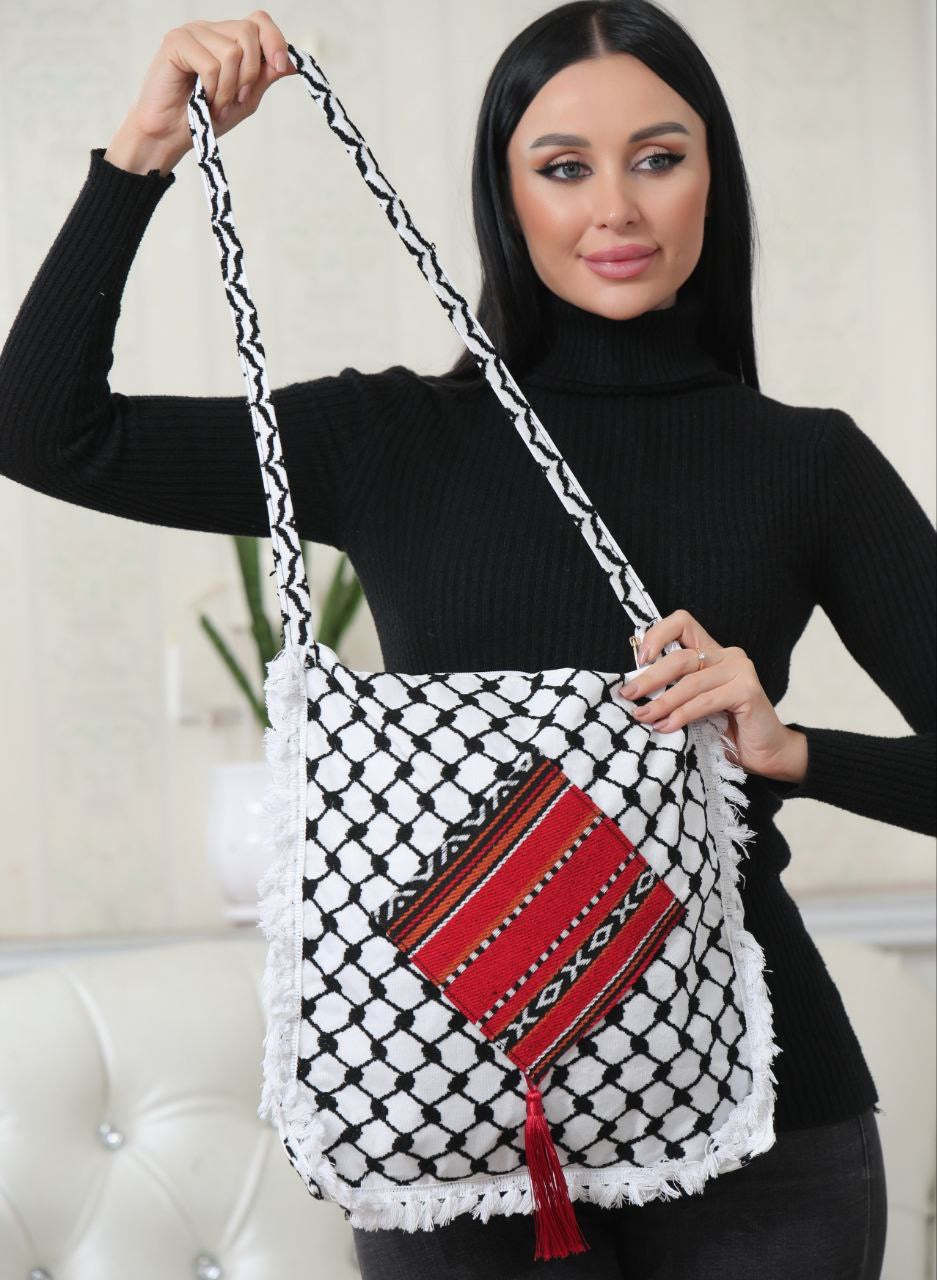 Hand-Made Kuffiyeh Bag – Stylish and Durable Everyday Accessory