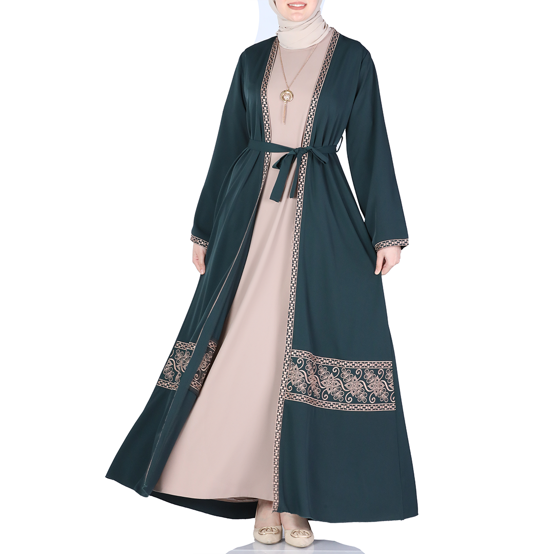 Open Abaya 2 Pieces: Comfort Meets Sophistication