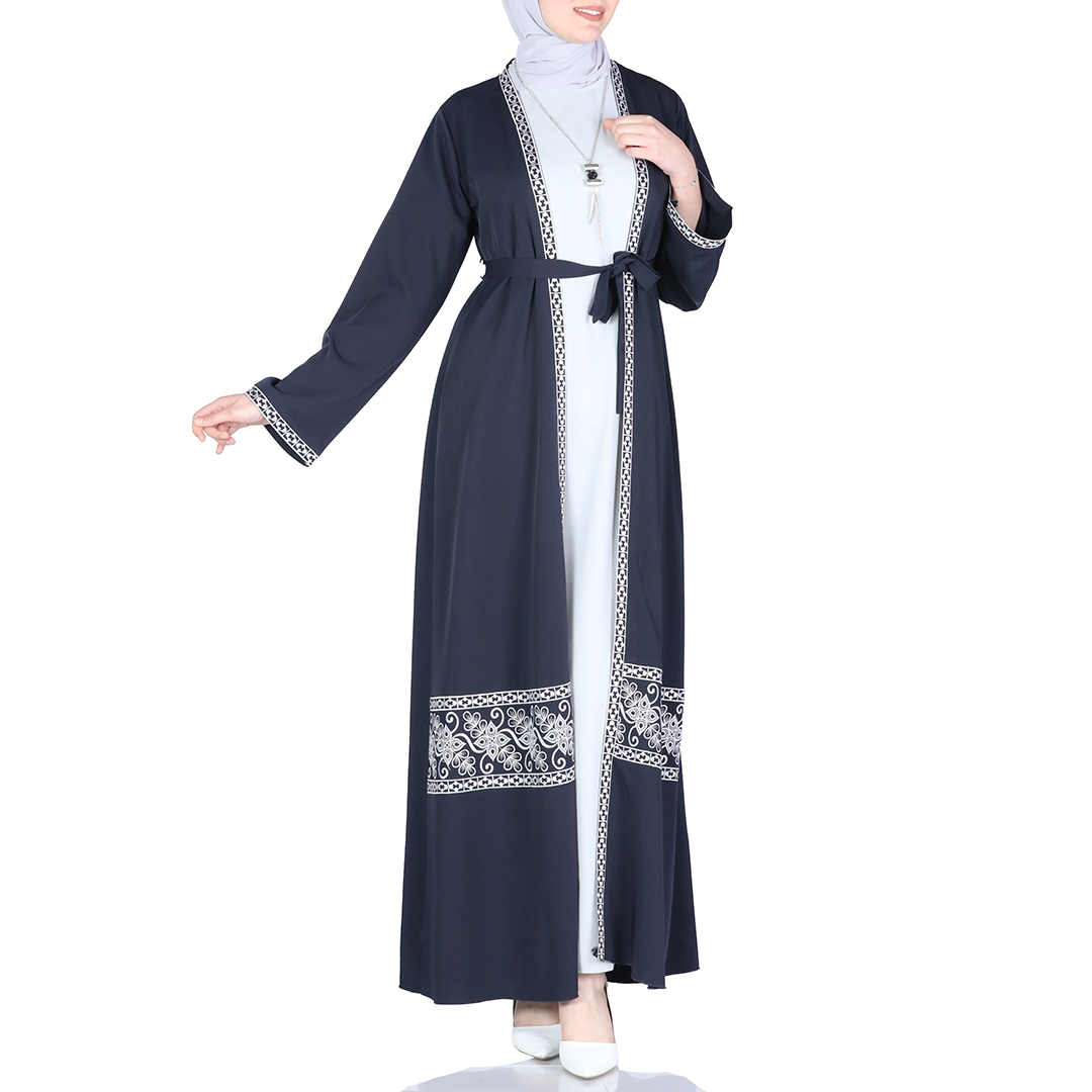 Open Abaya 2 Pieces: Comfort Meets Sophistication