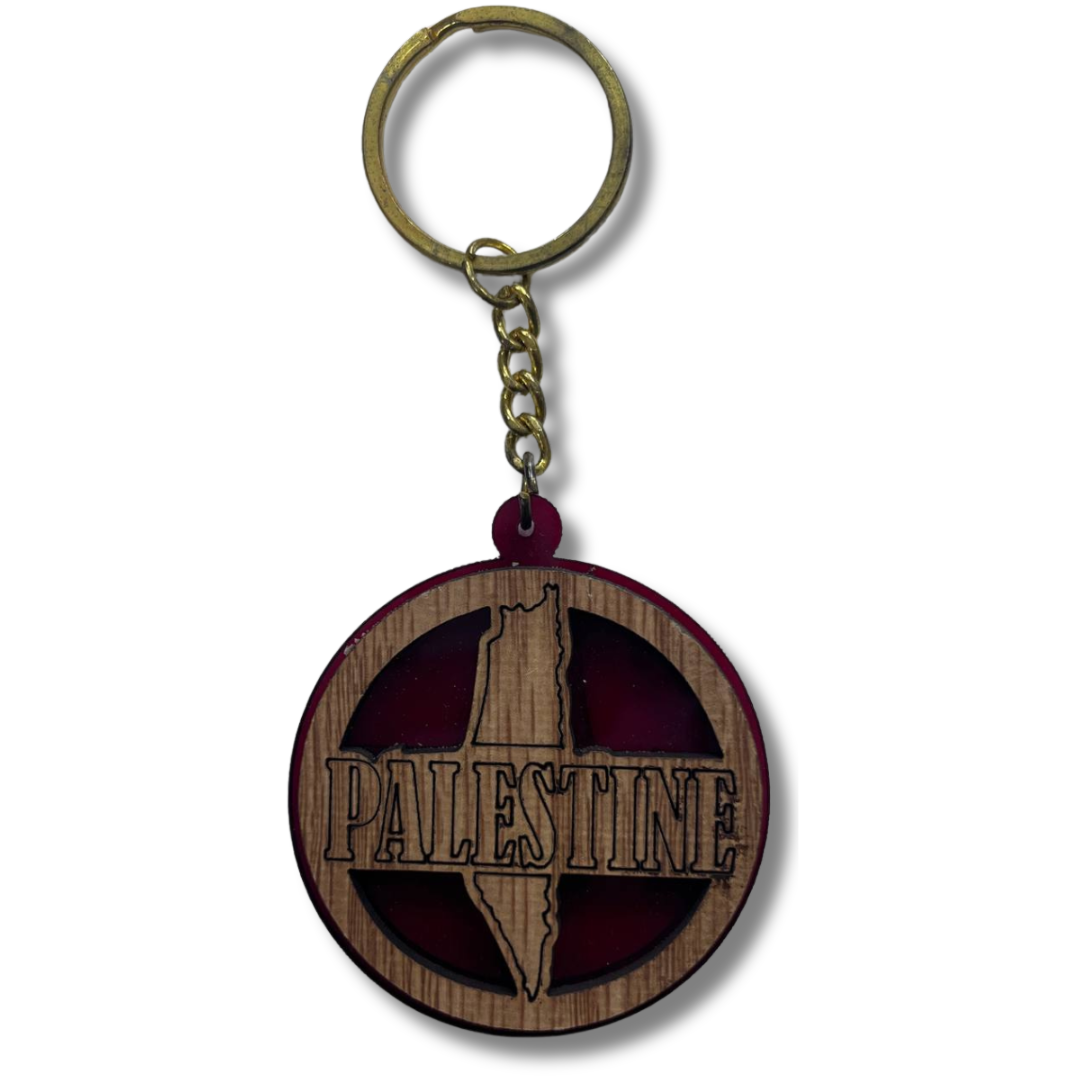 Palestine Keychain Accessory – Handmade Cultural Elegance