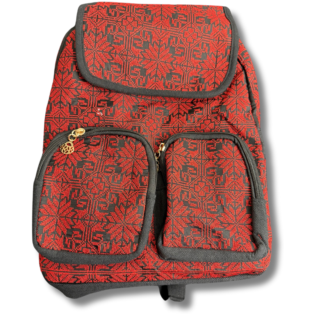 High-Quality Tatreez Designed Small School Bag