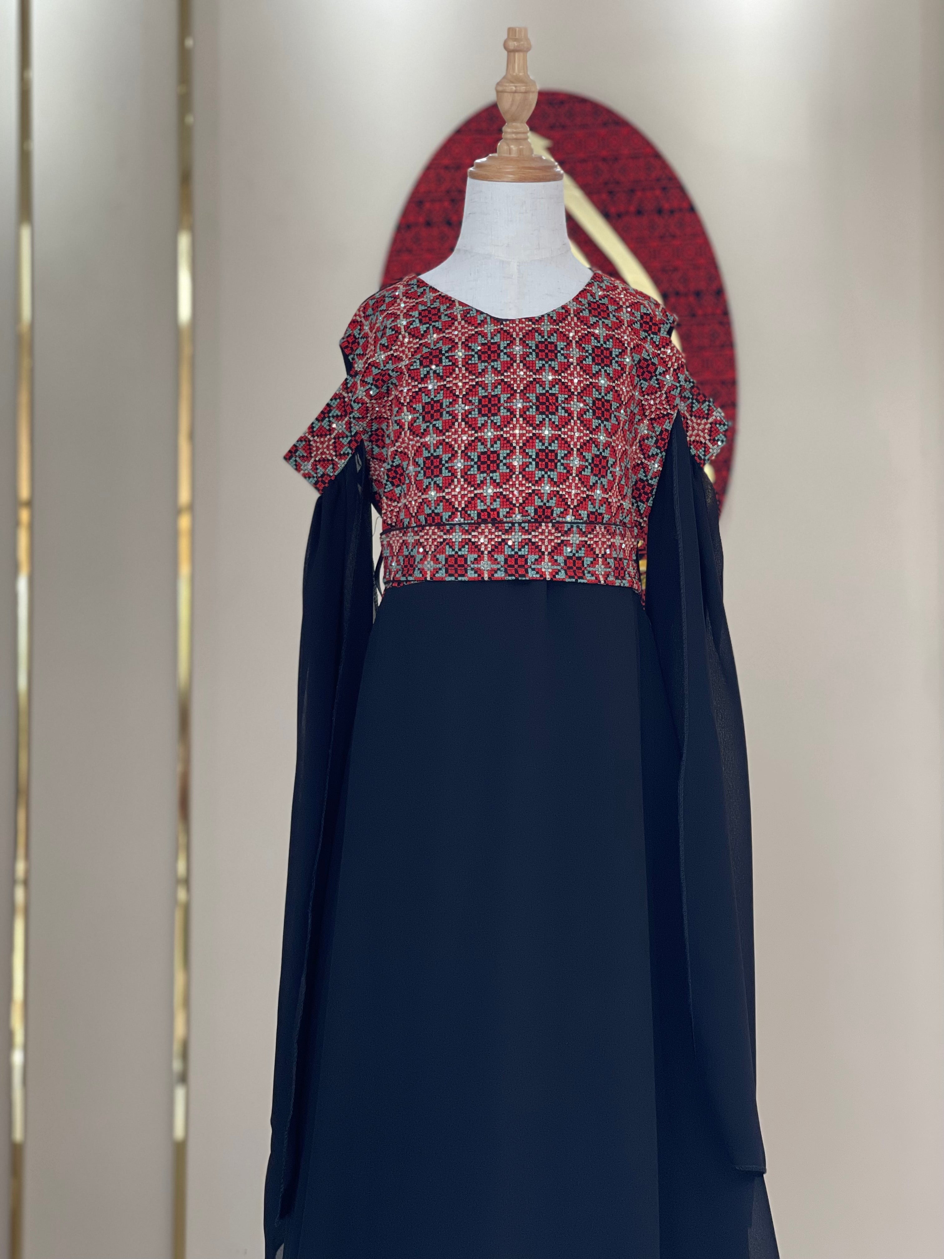 Girls Embroidered  Dress