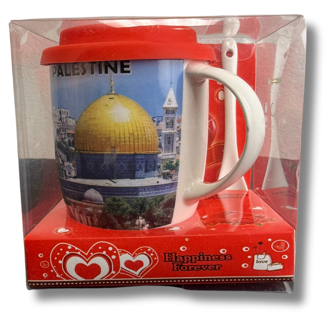 High-Quality Mug Set Collection: Al Quds, Kuffiyeh, and More