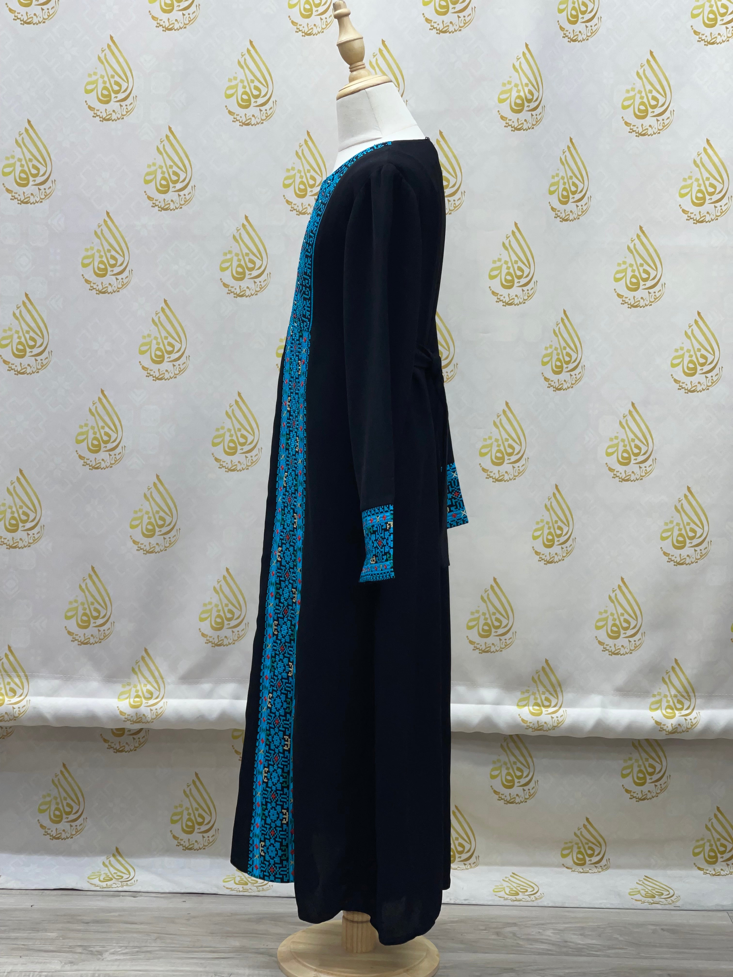 Girls Embroidered Abaya