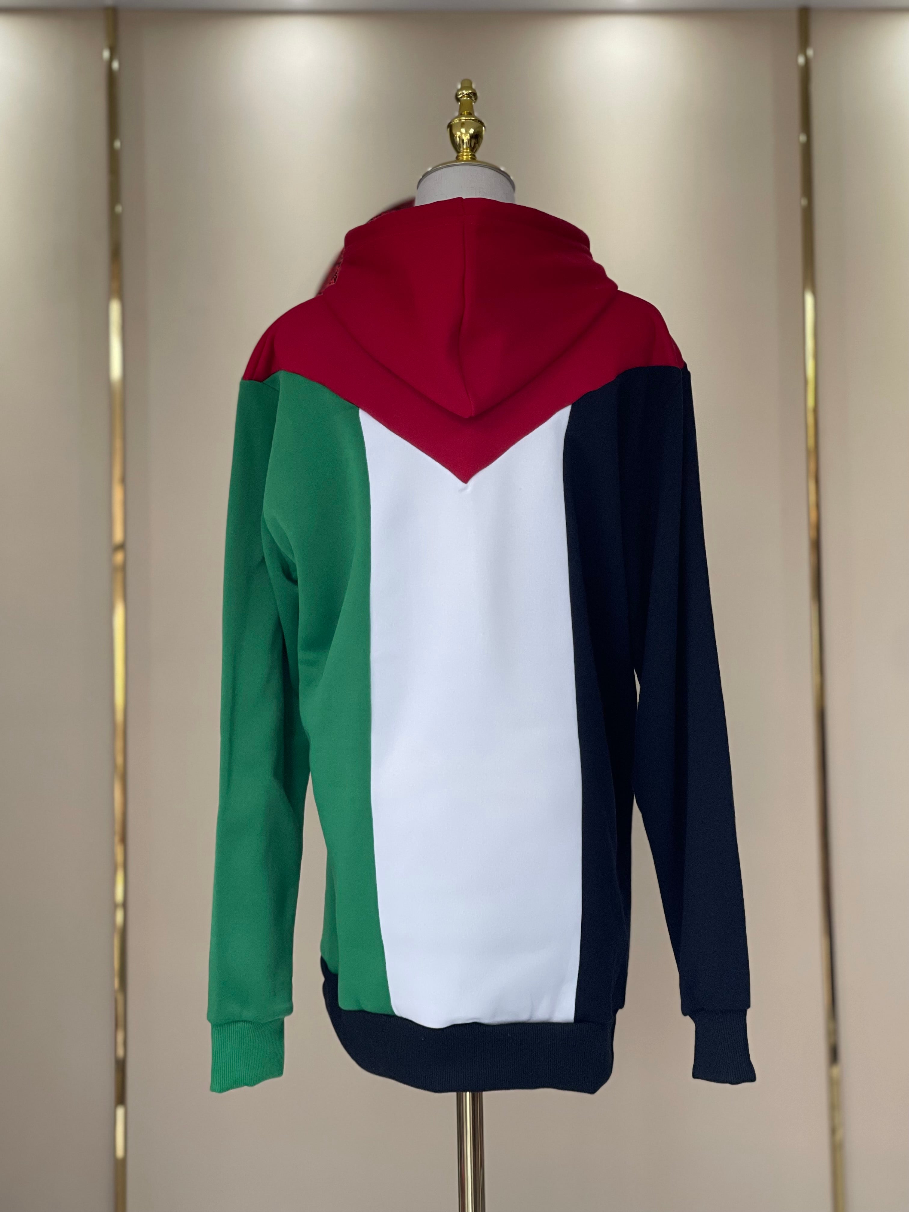 High-Quality Heritage: Palestine Pull-Over Hoodie