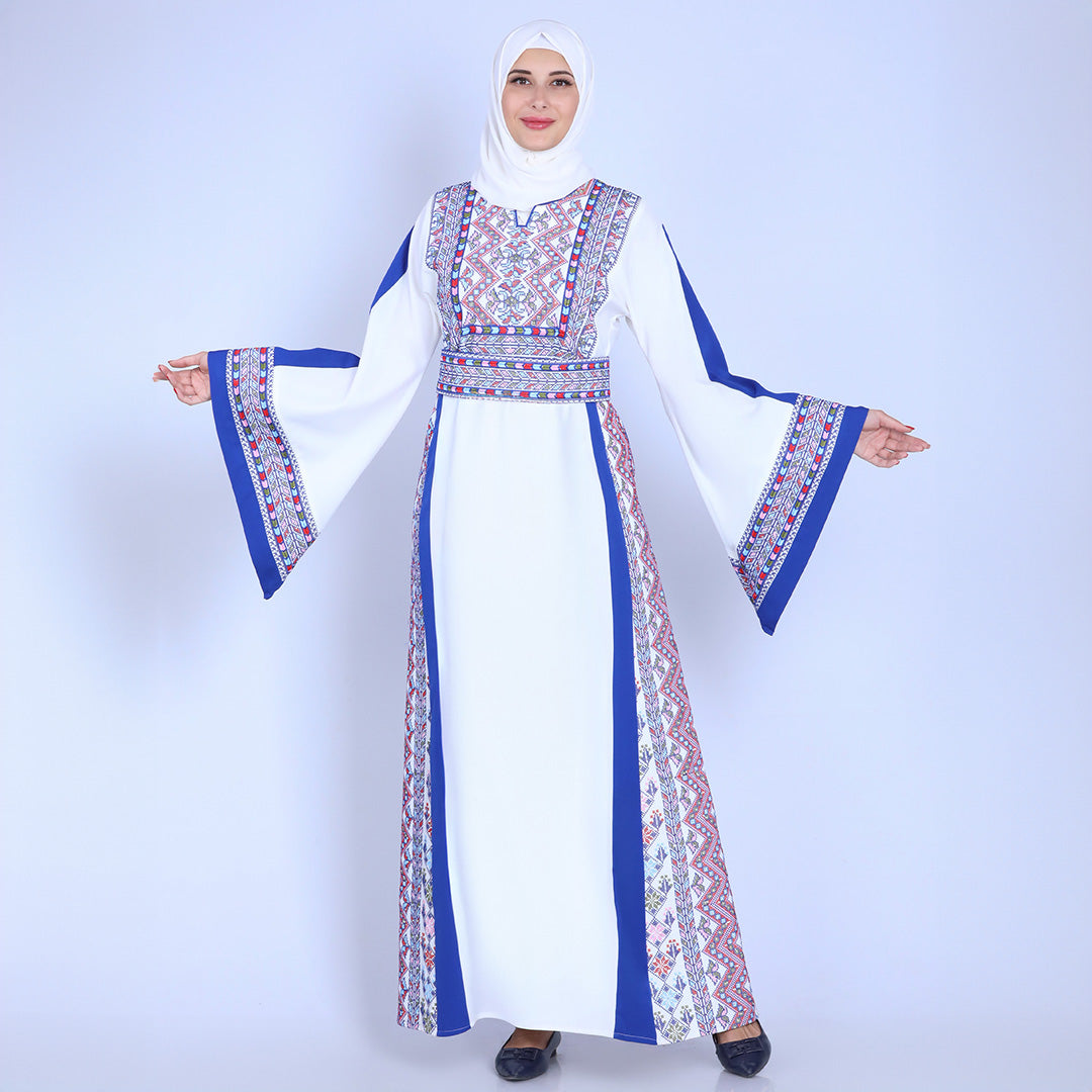 Hiba Unique Embroidery Thoub