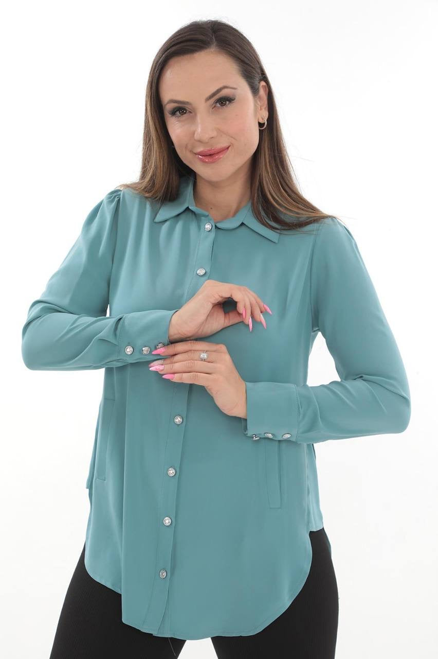 Unique Blouse – Standout Style with Intricate Details Palestinian Elegance