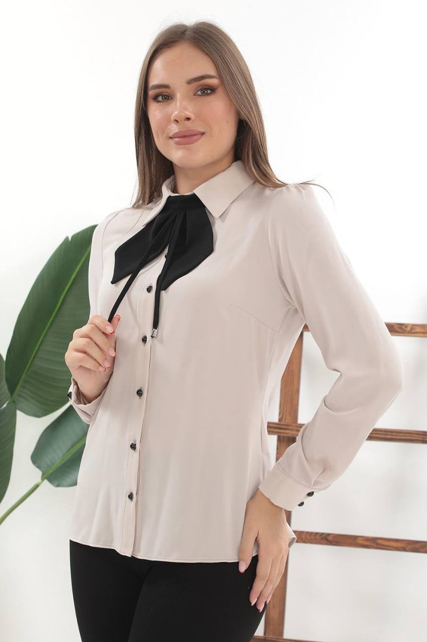 Bow Tie Blouse – Elegant and Sophisticated Wardrobe Essential