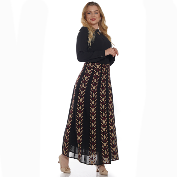 Nool Skirt: Elegance and Versatility with Tatreez Design