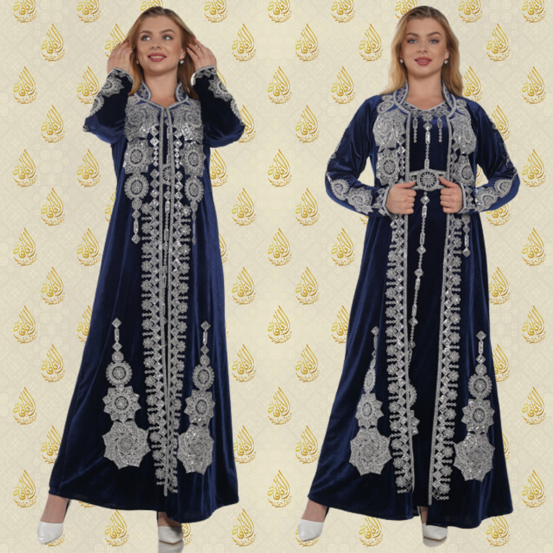 Caftan Velvet - Two Piece: Luxurious Elegance and Standout Style