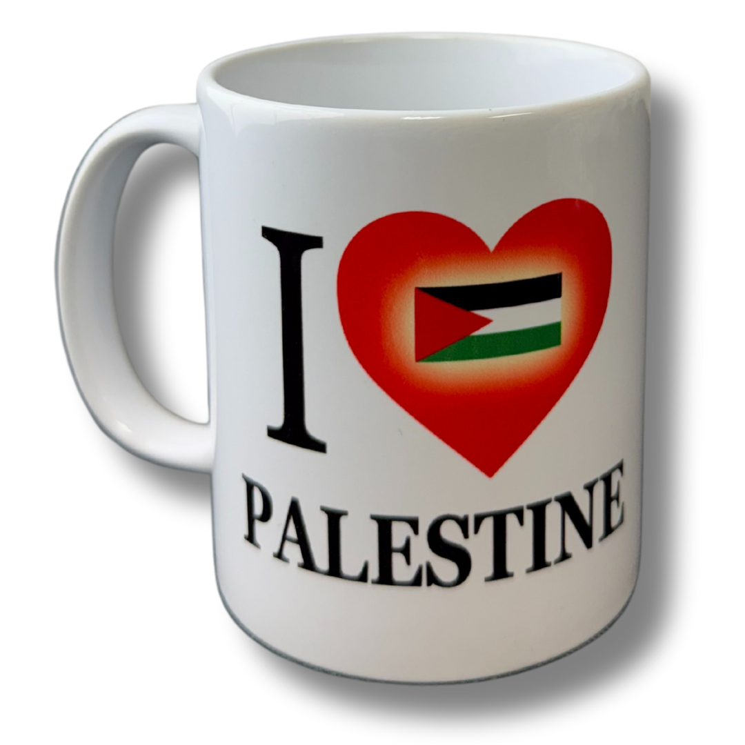 High-Quality Palestine Coffee Cups with Diverse Palestinian Symbols