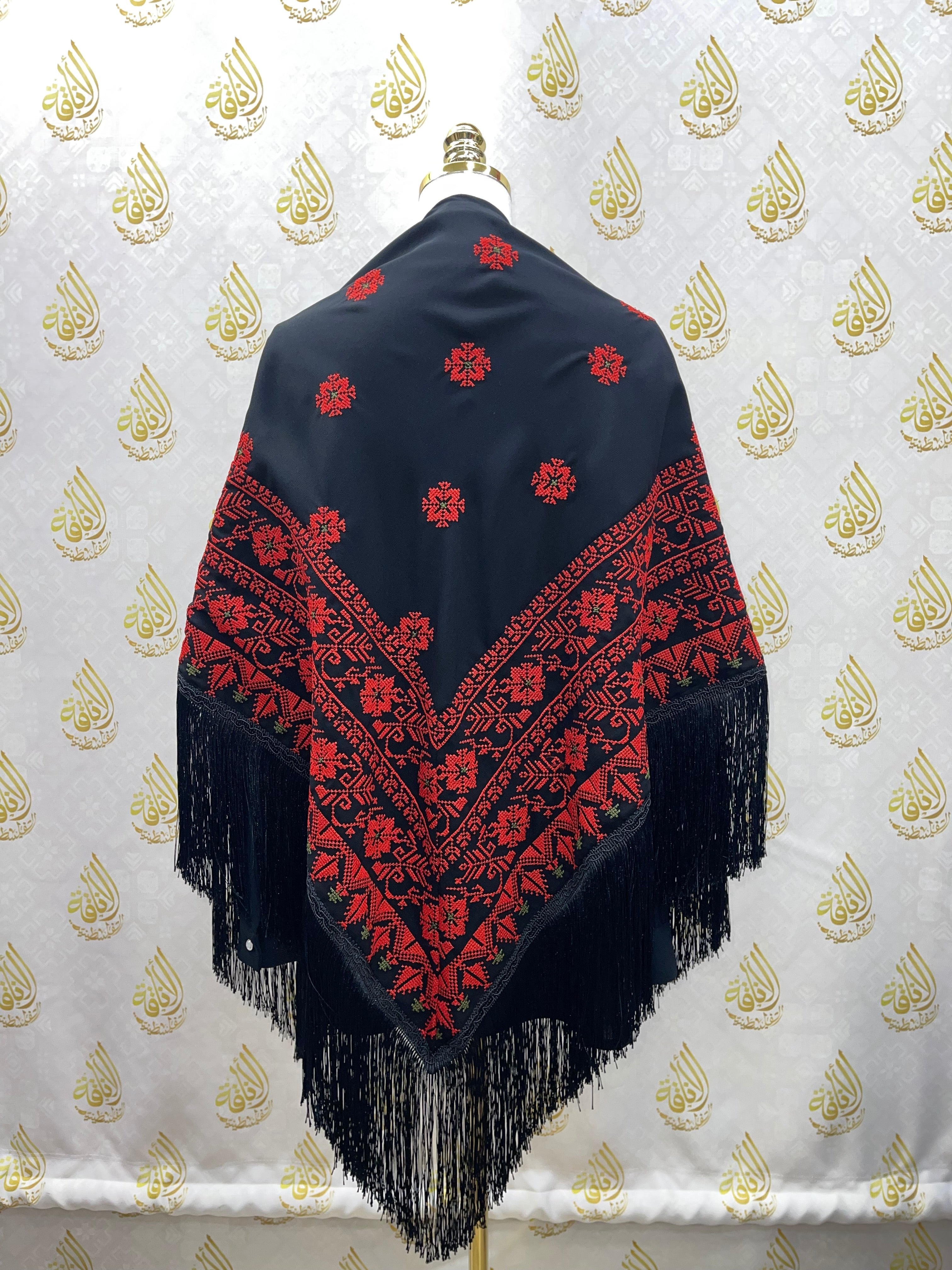 Triangle Embroidery Shawl: Elegance and Versatility