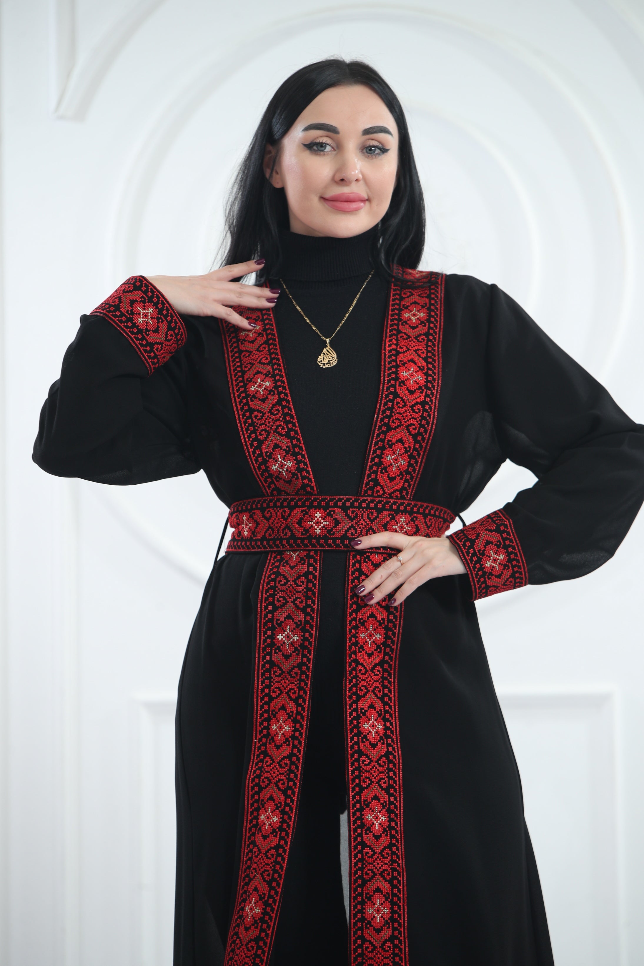 Hala Embroidered Bisht