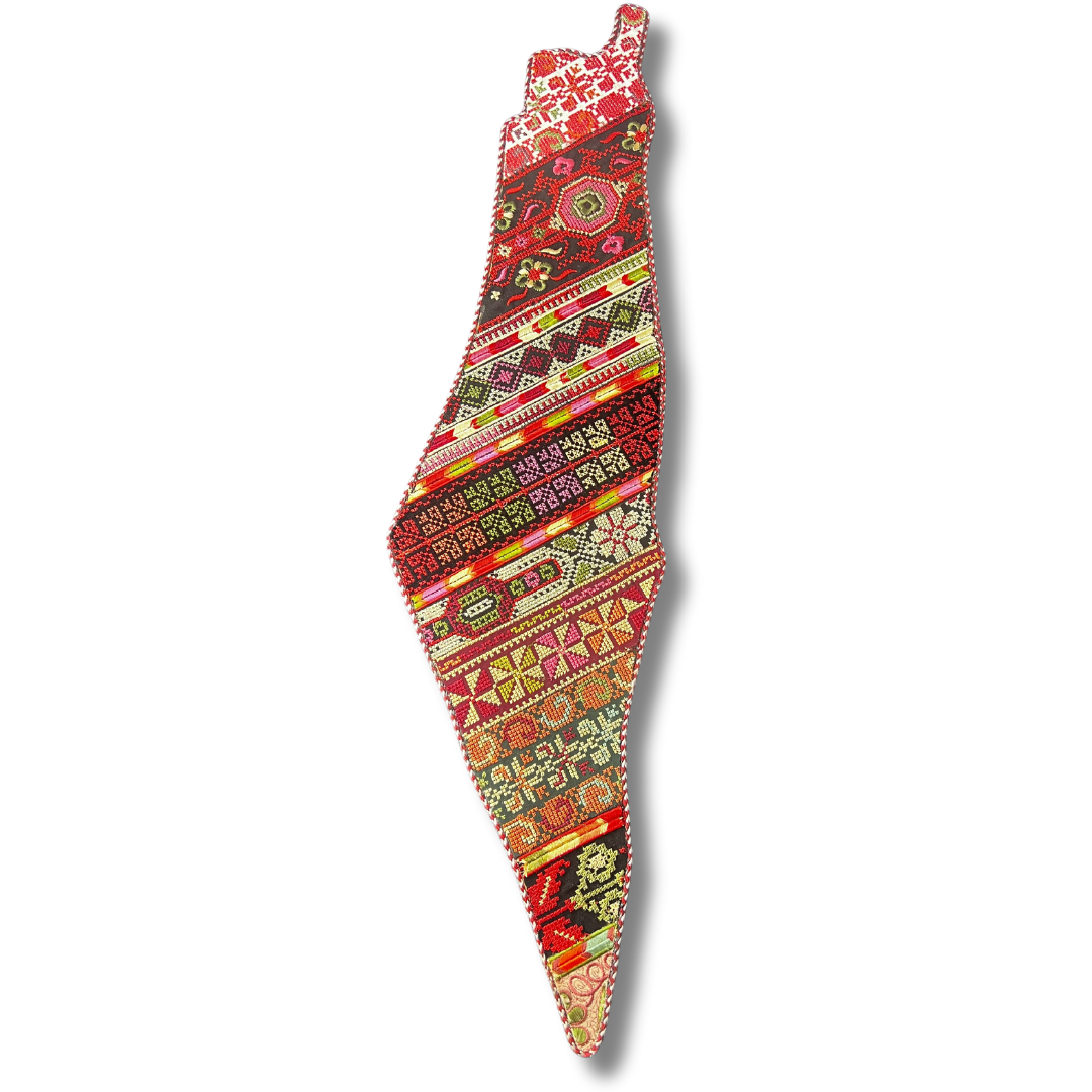 Palestine-Shaped Embroidered Home Decor - Exquisite Craftsmanship