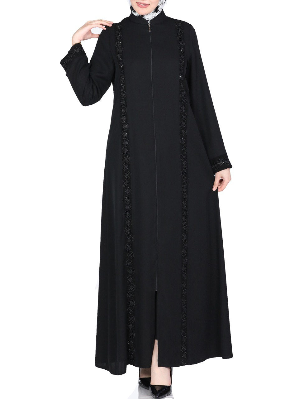 Simple Flowers Abaya