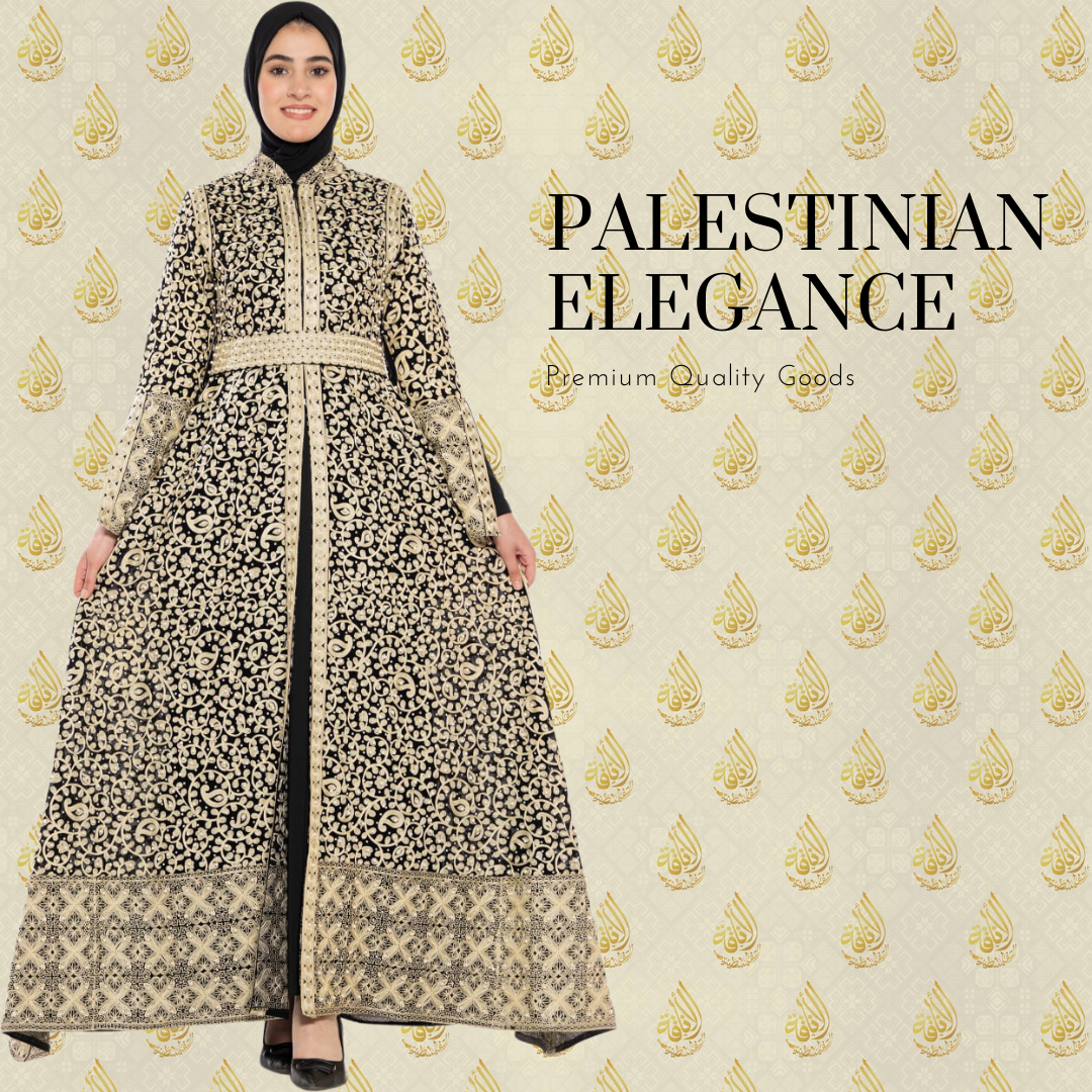 GoldenWay Palestinian Elegance Caftan