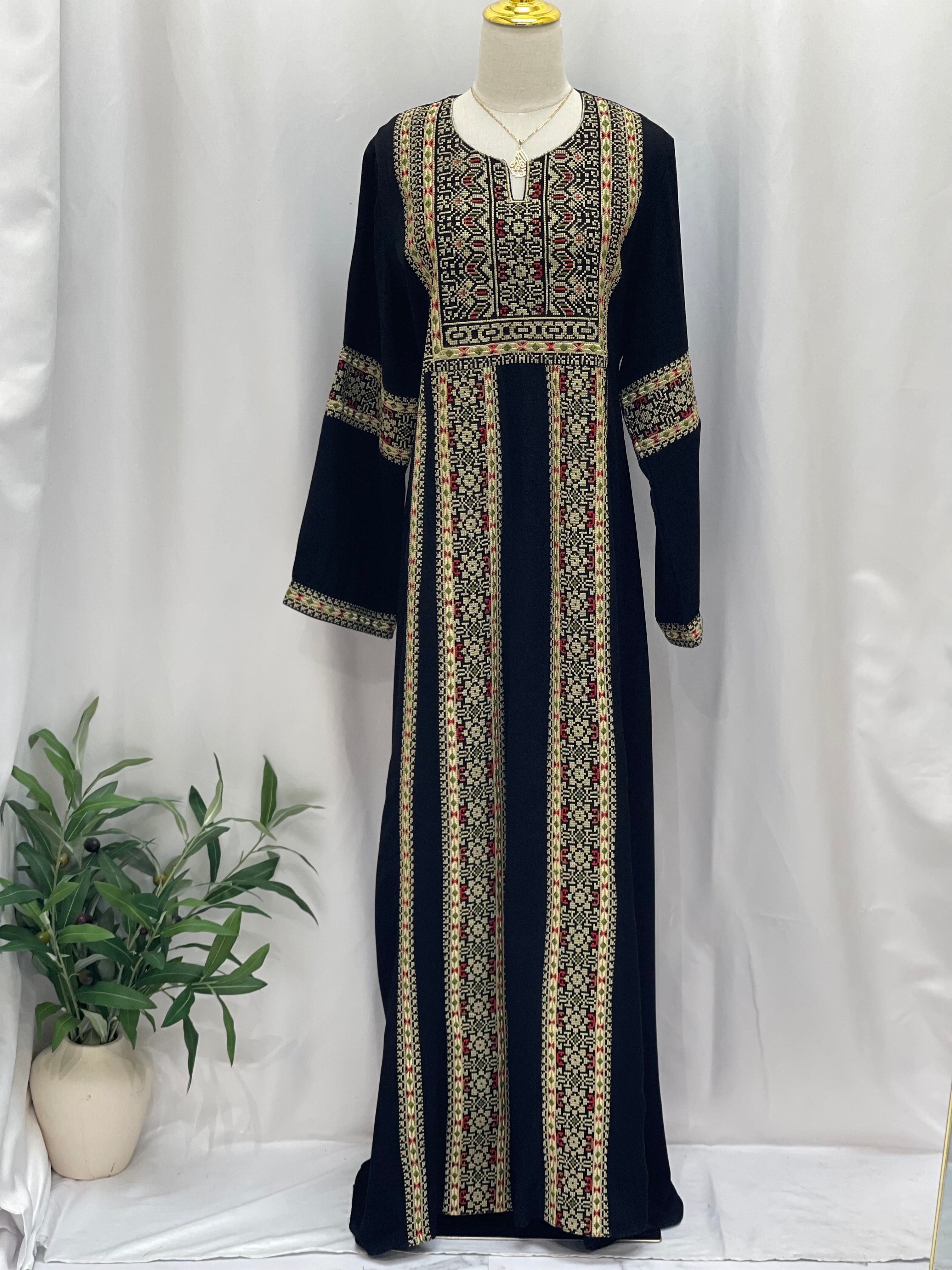 Embroidered Abaya