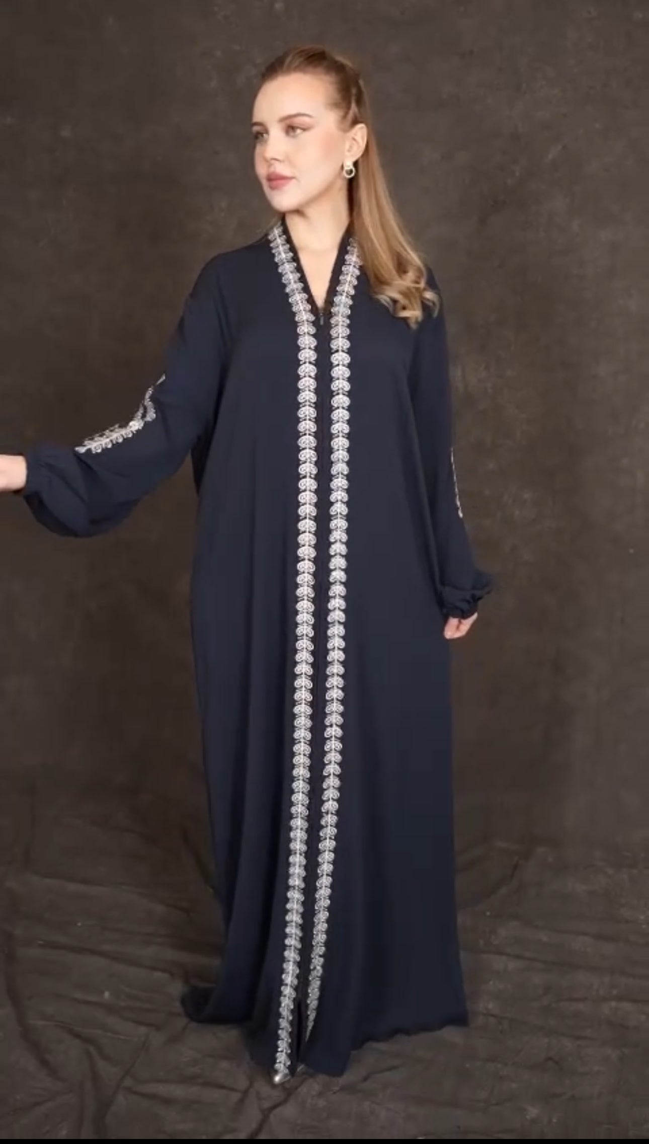 Yurio Fabric  Plus-size  Abaya