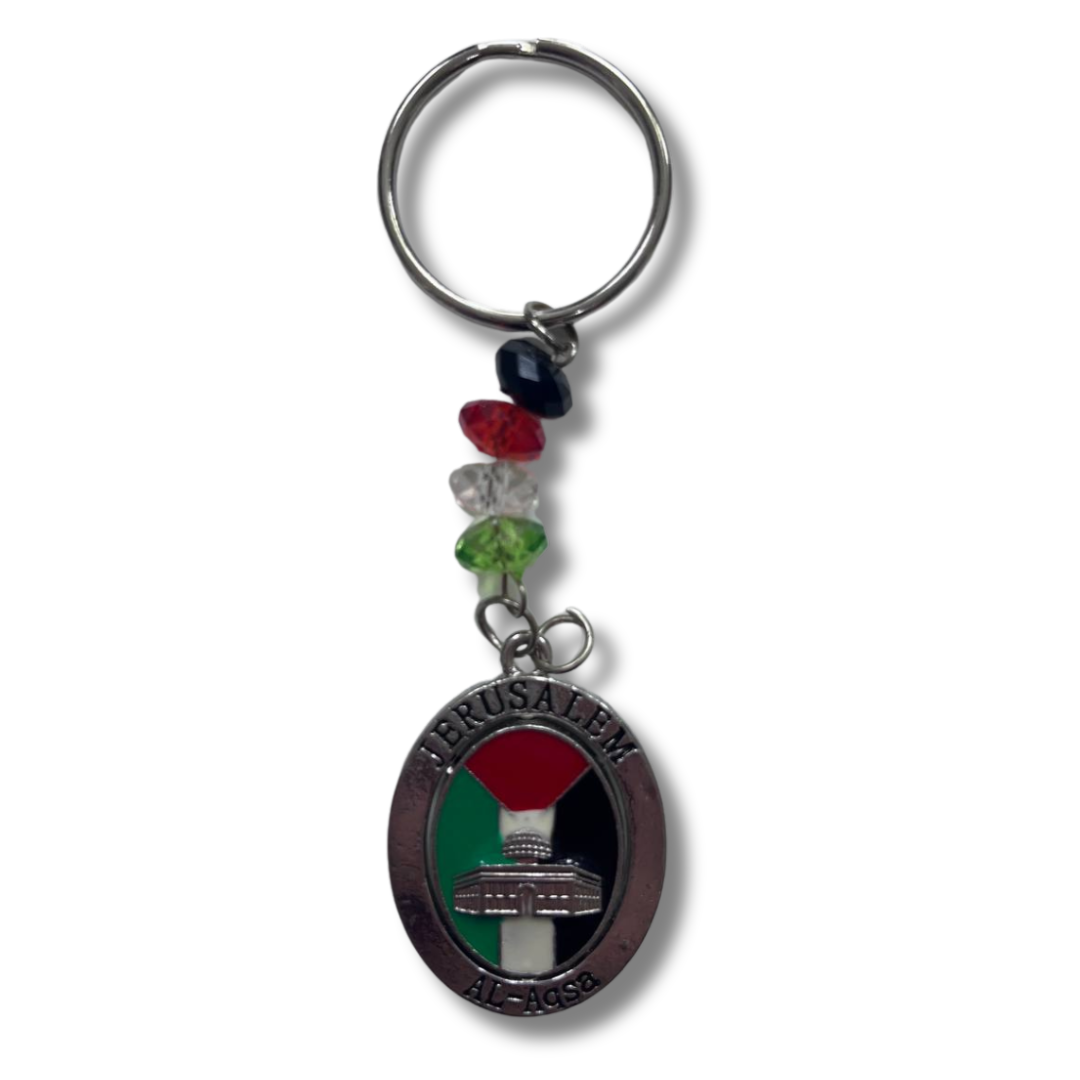 Palestine Keychain Accessory – Handmade Cultural Elegance