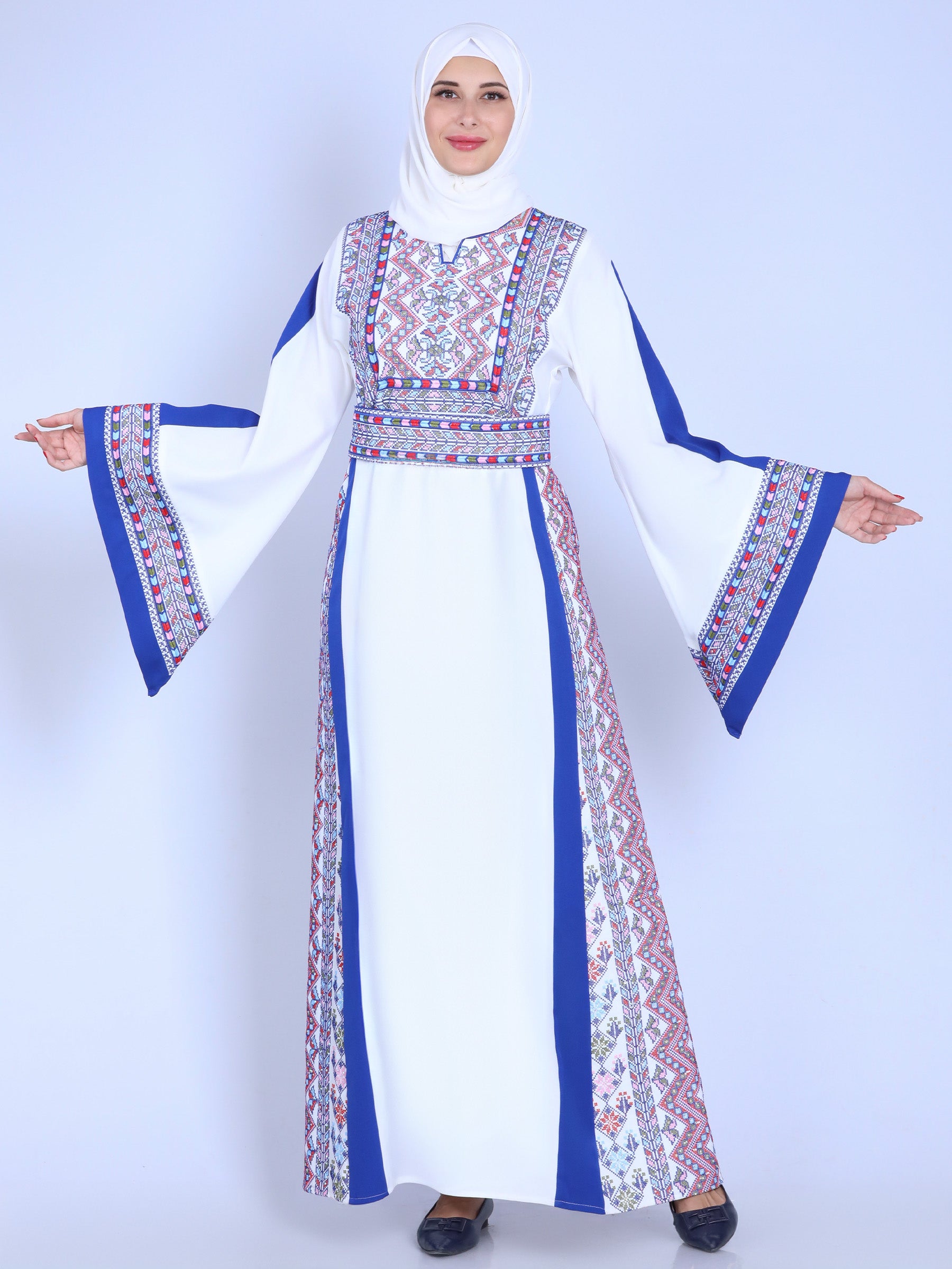 Hiba Unique Embroidery Thoub