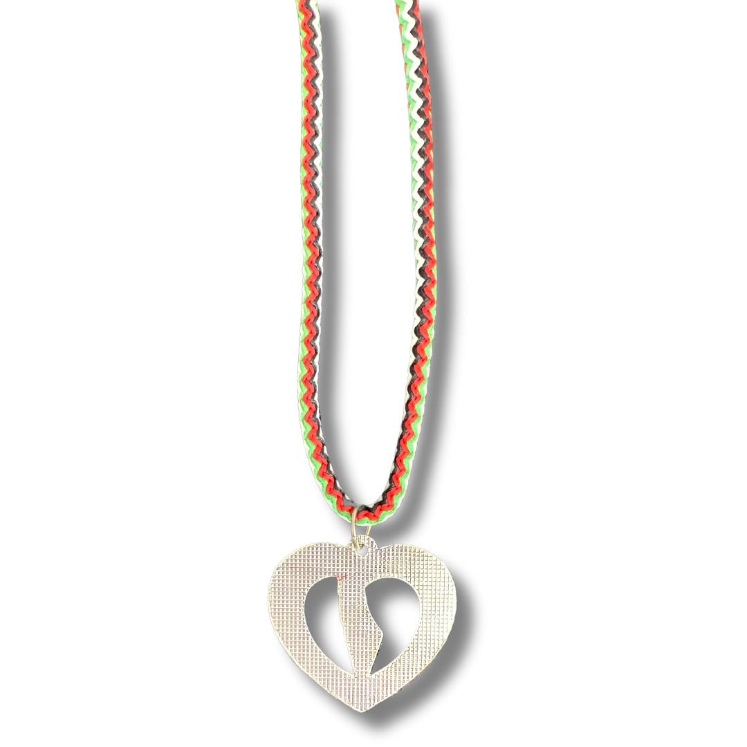 Al Quds Heart Pearls Necklace