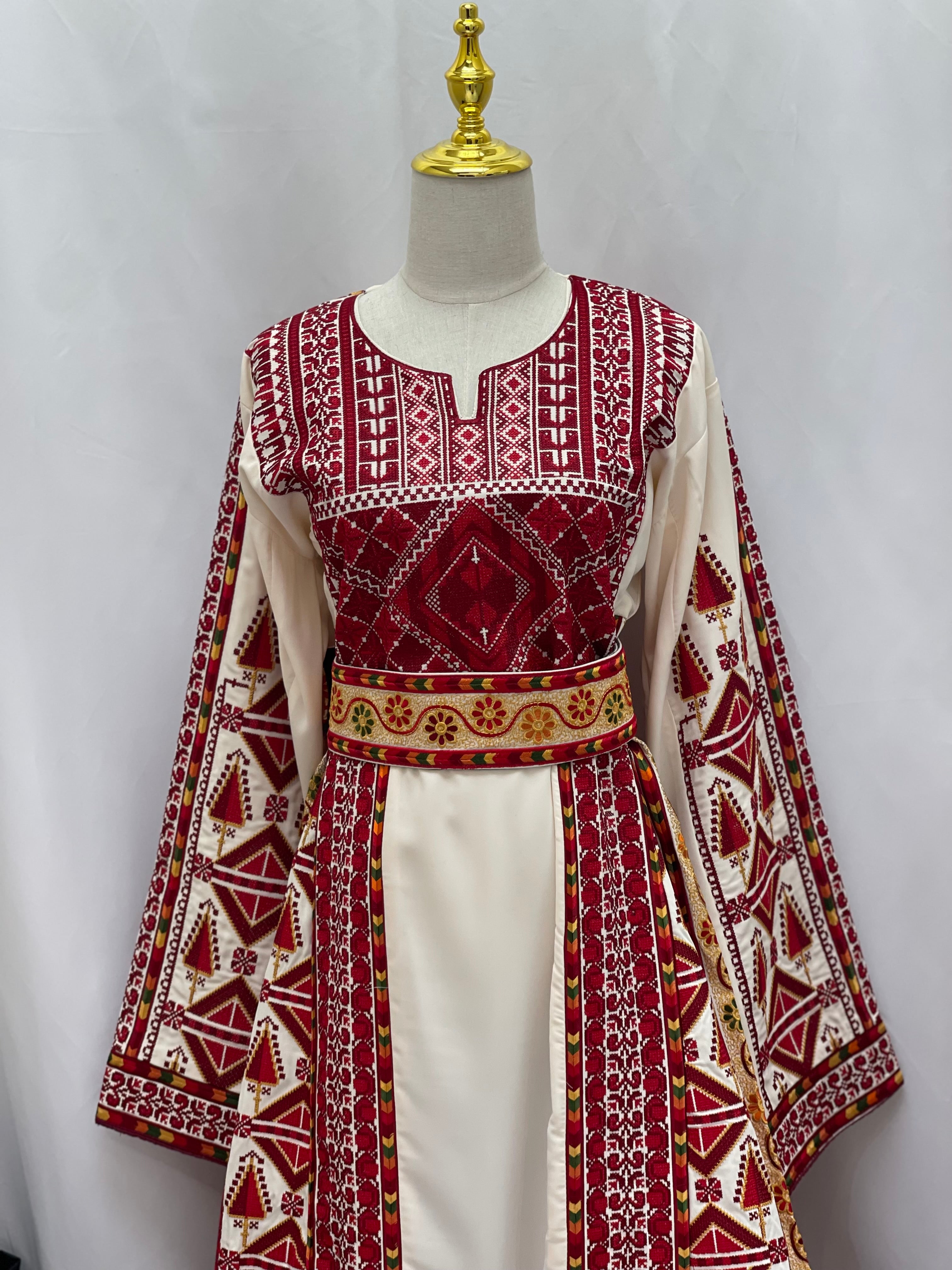 Thoub Alsafa Embroidered