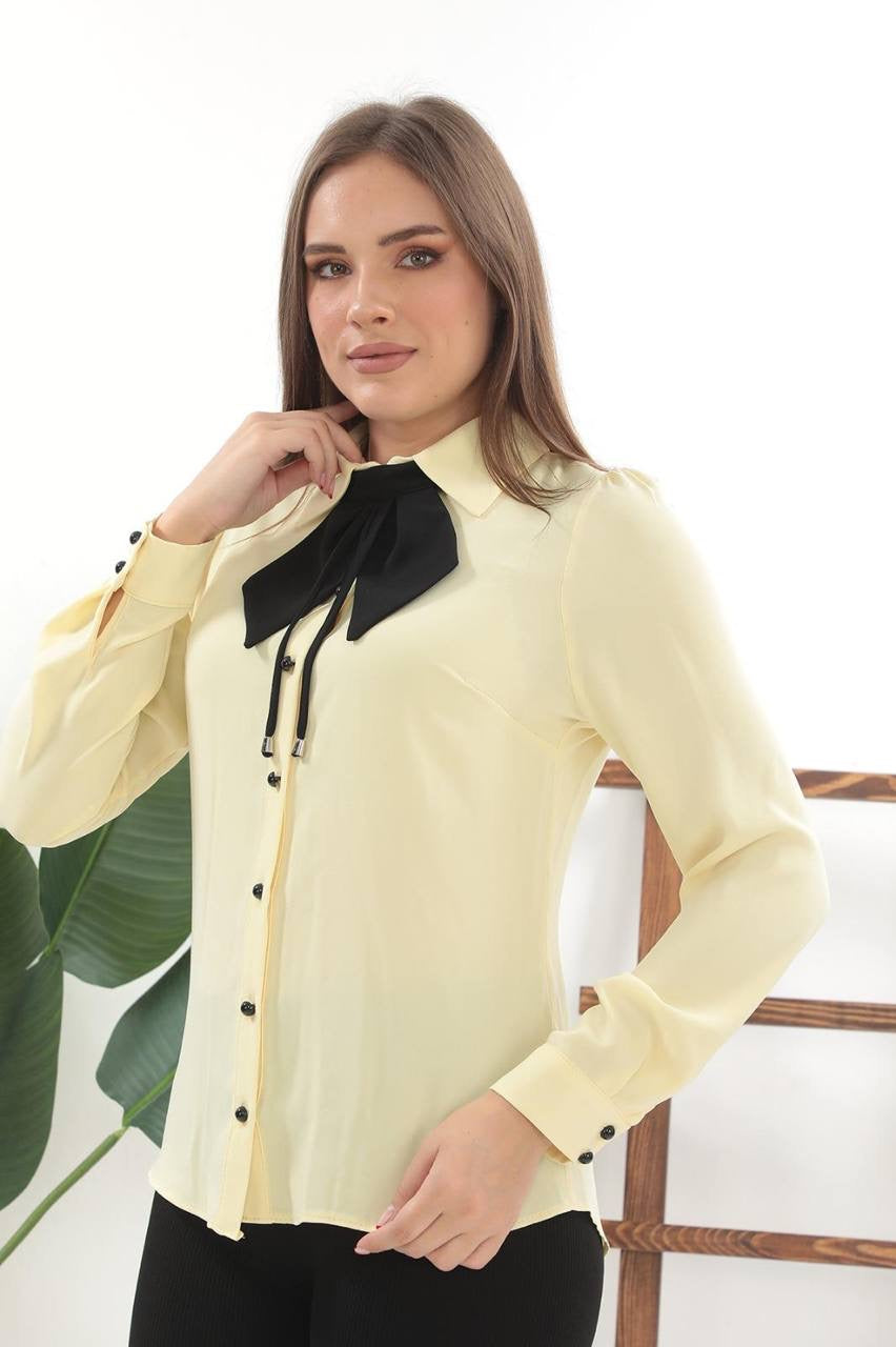 Bow Tie Blouse – Elegant and Sophisticated Wardrobe Essential