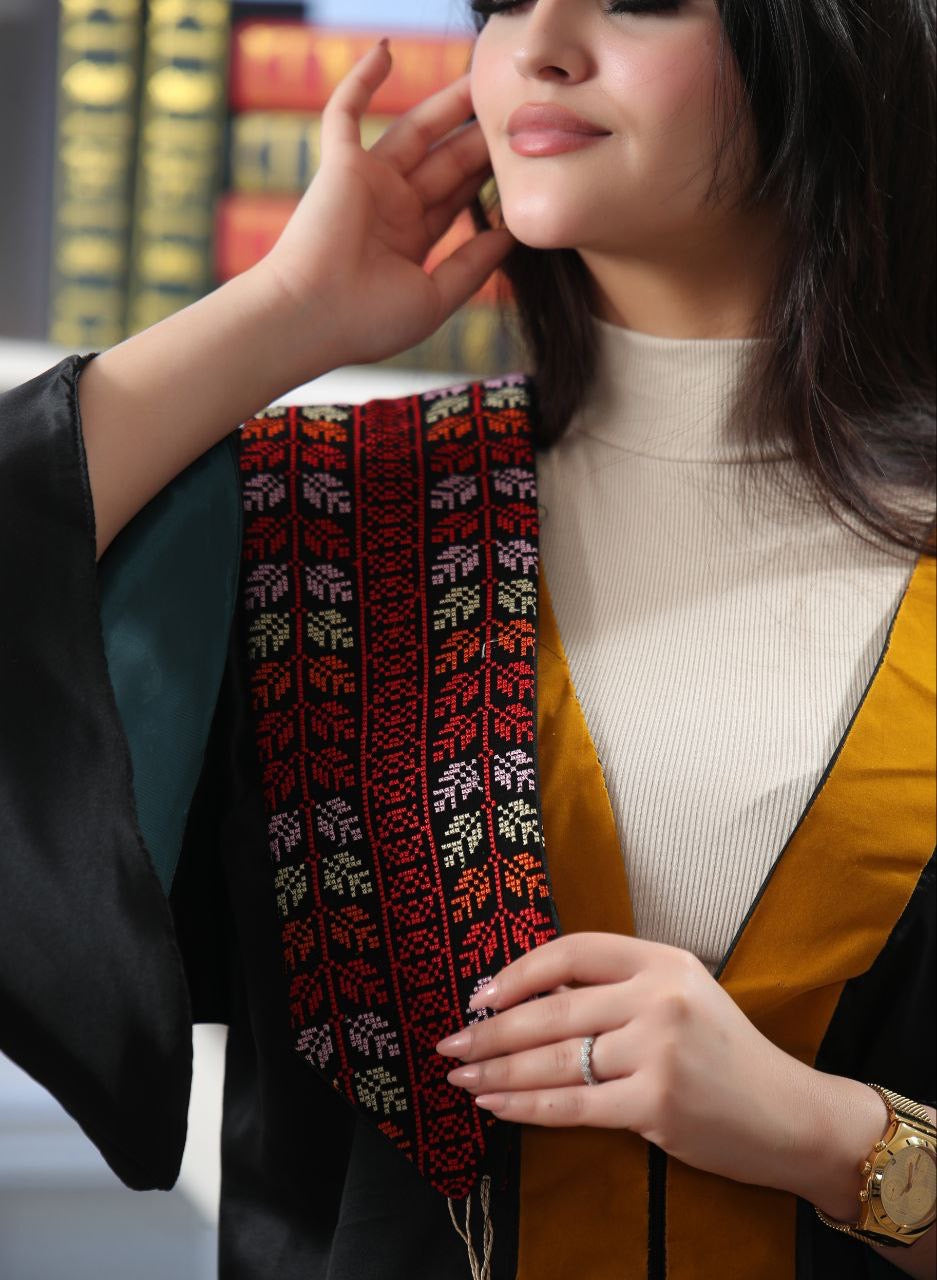 Sabala Embroidery Graduation Stole