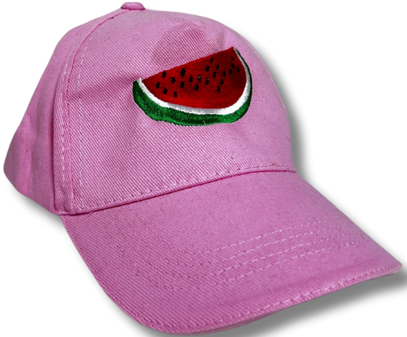 Watermelon Palestine Hat – Vibrant Colors & High-Quality Embroidery