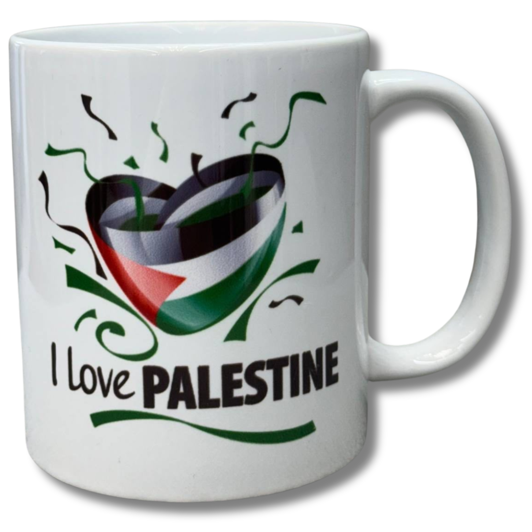 High-Quality Palestine Coffee Cups with Diverse Palestinian Symbols