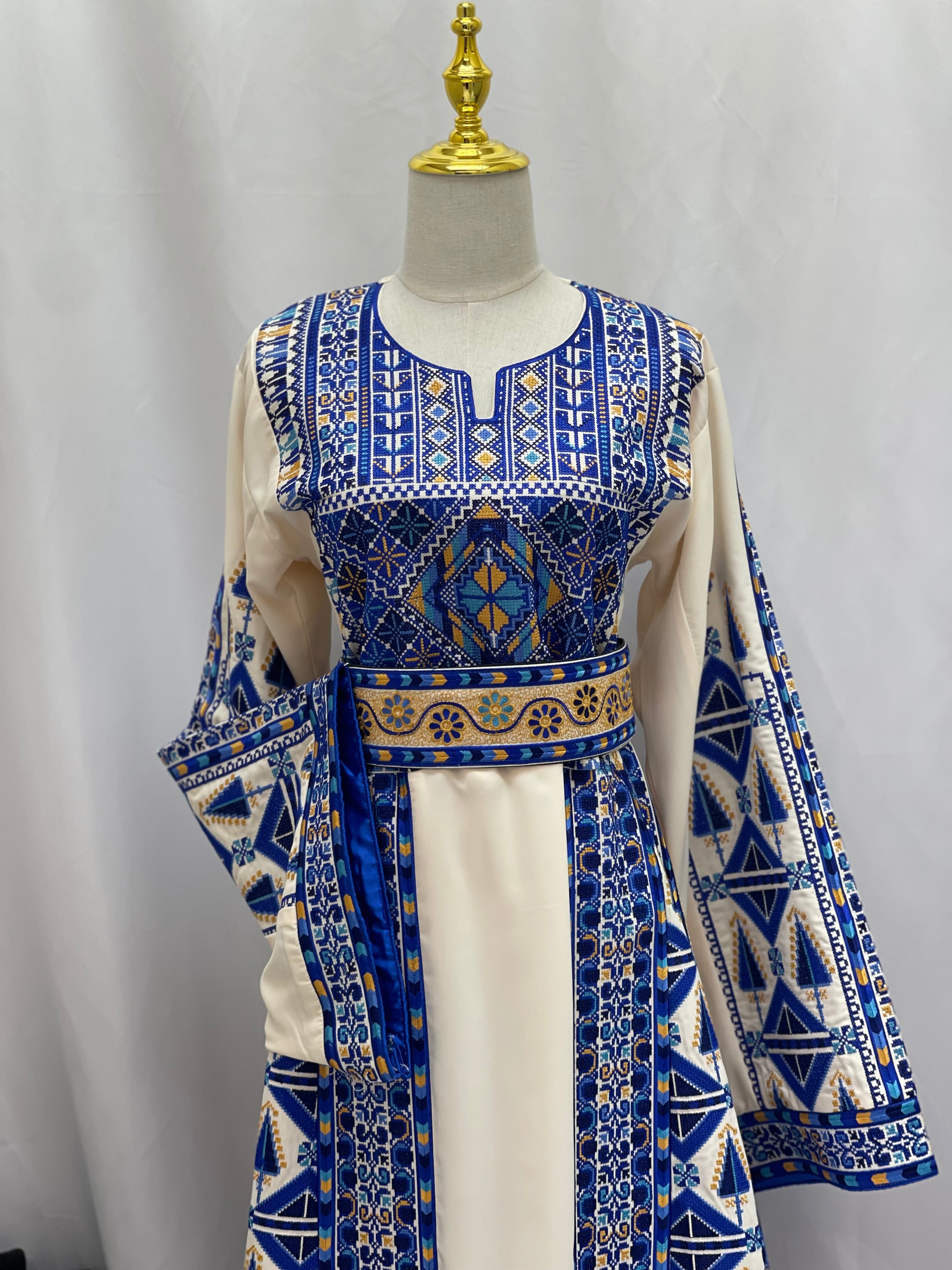 Thoub Alsafa Embroidered