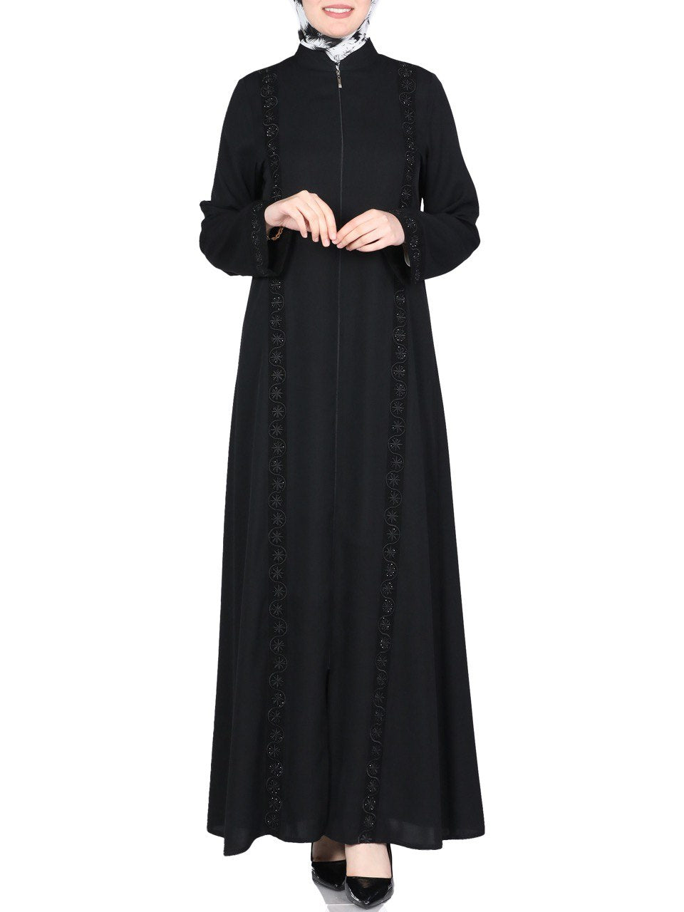 Simple Flowers Abaya