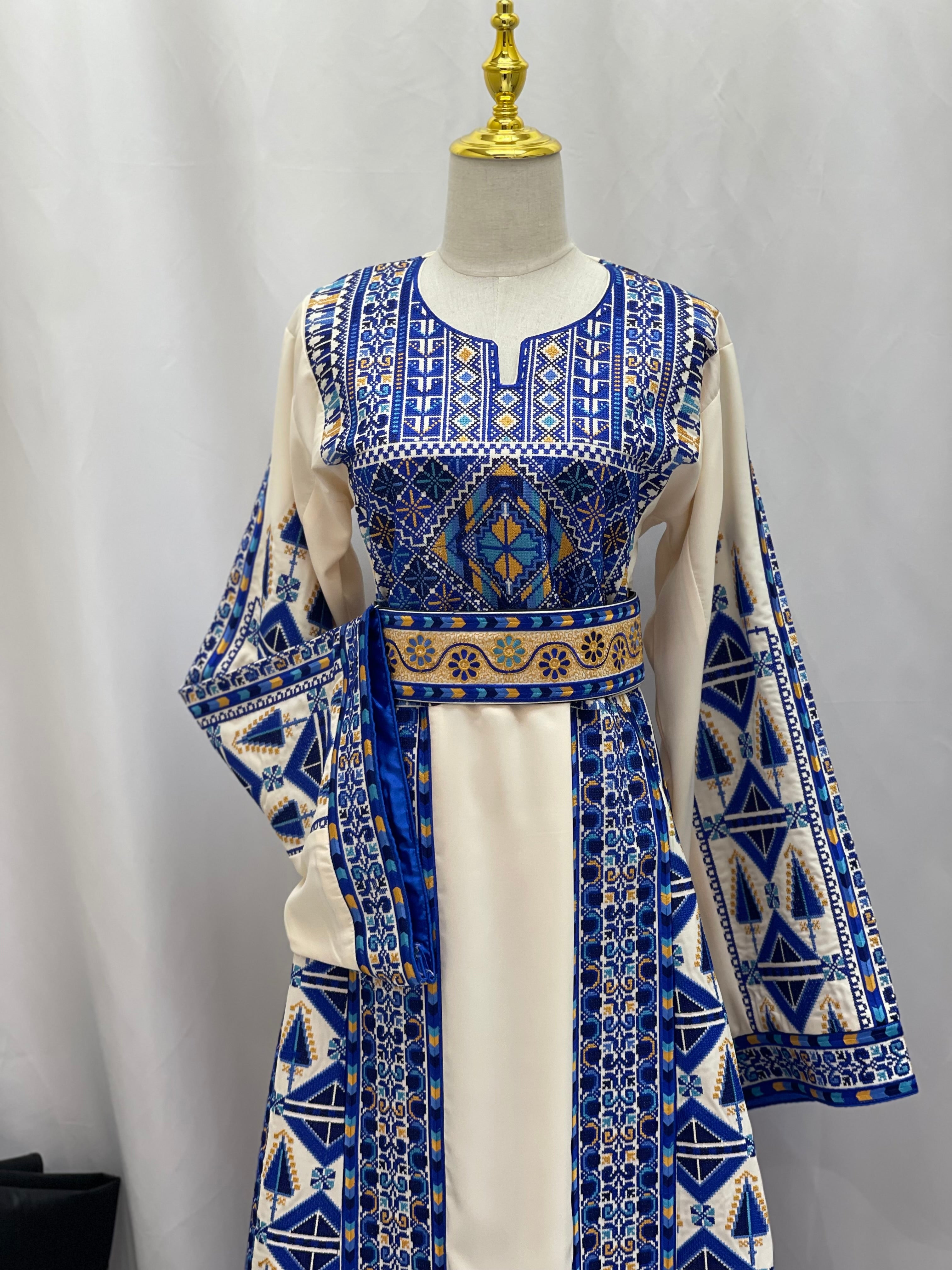 Thoub Alsafa Embroidered