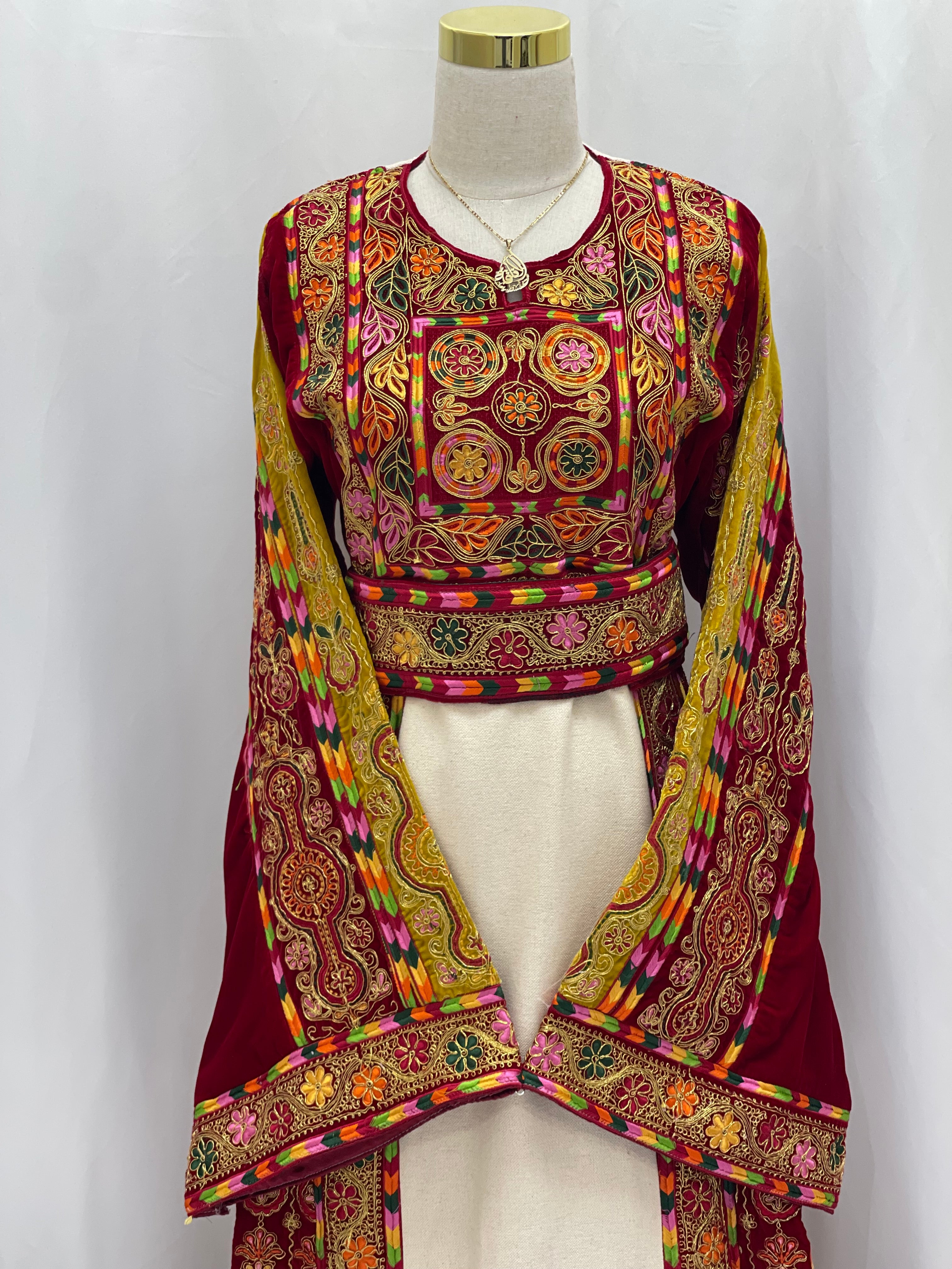 Embroidered  Etamin And  Velvet Kasab Malka