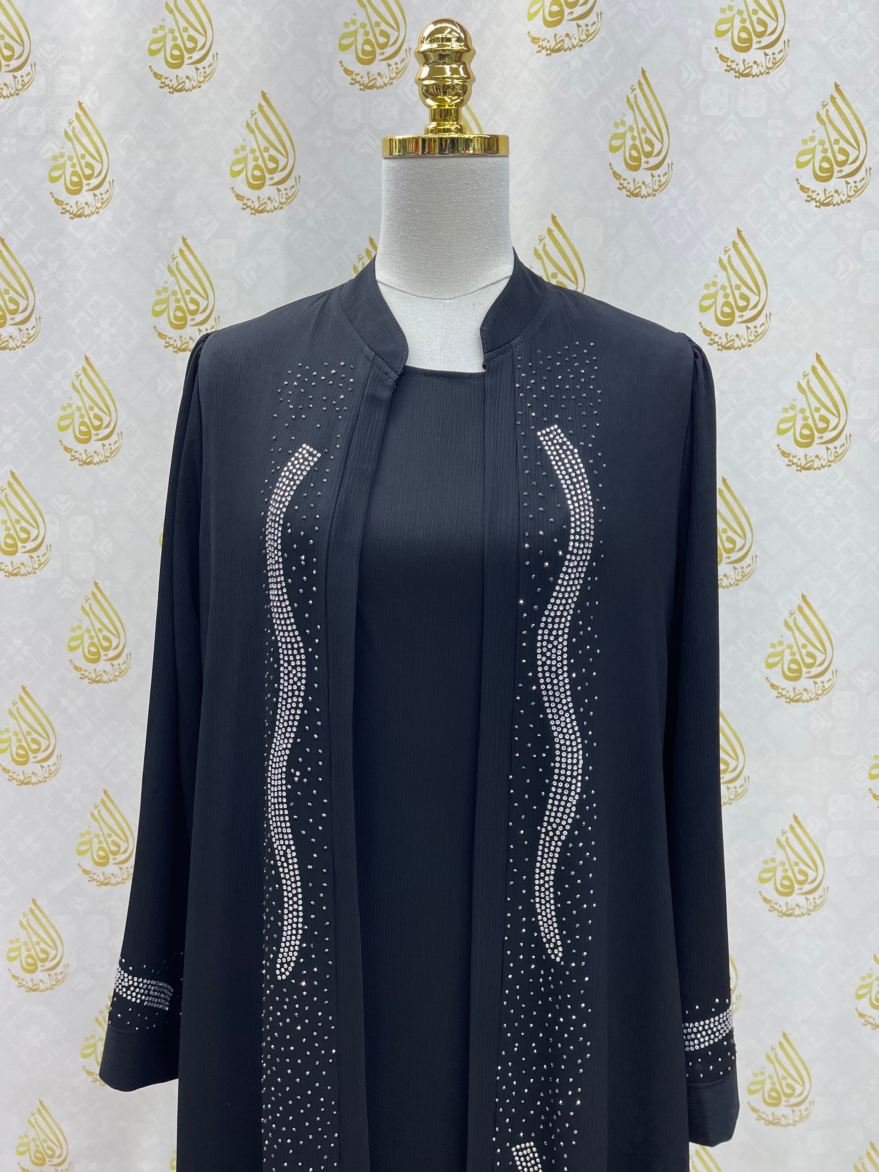 Elegant Abaya with strass