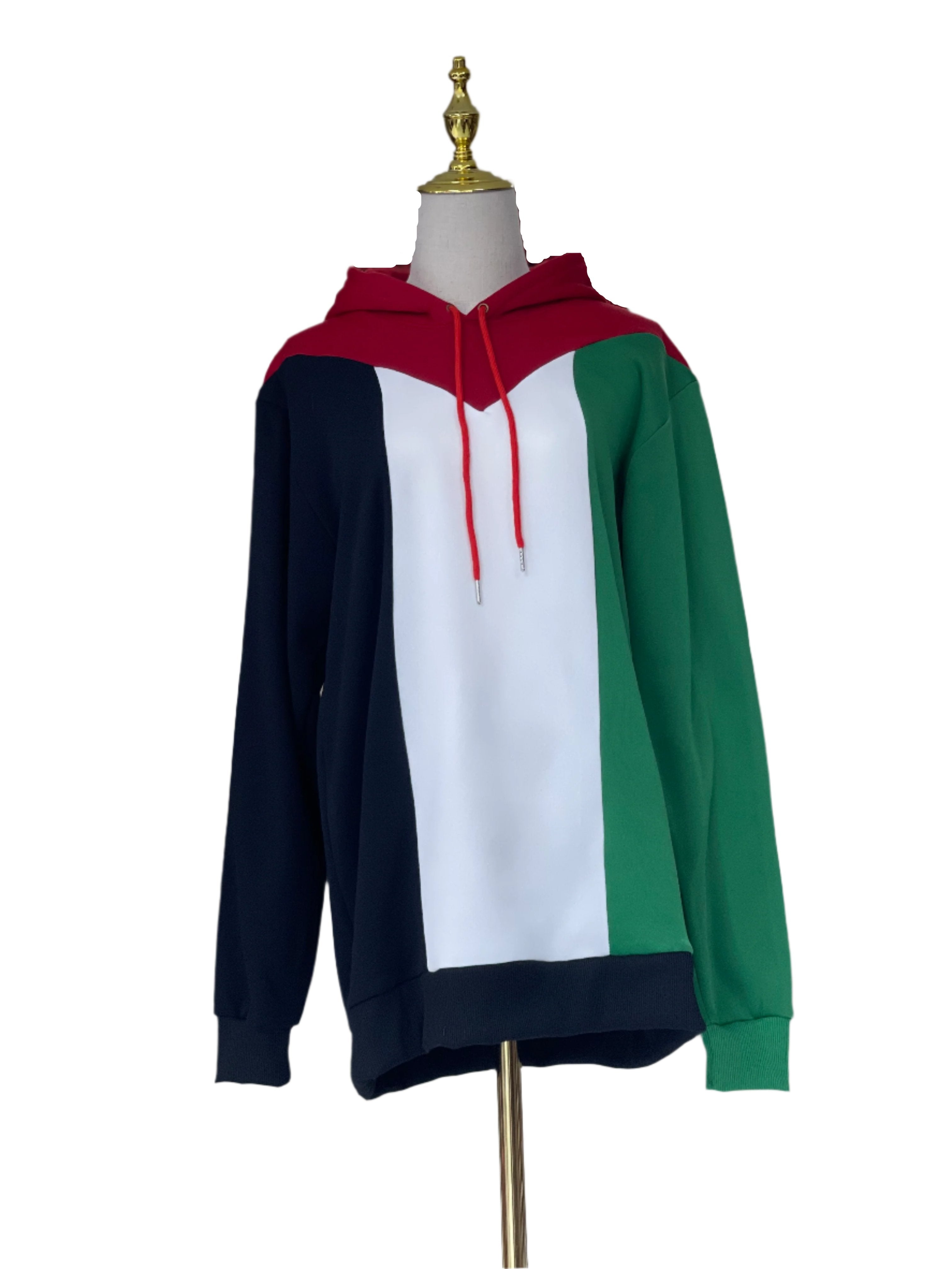 High-Quality Heritage: Palestine Pull-Over Hoodie