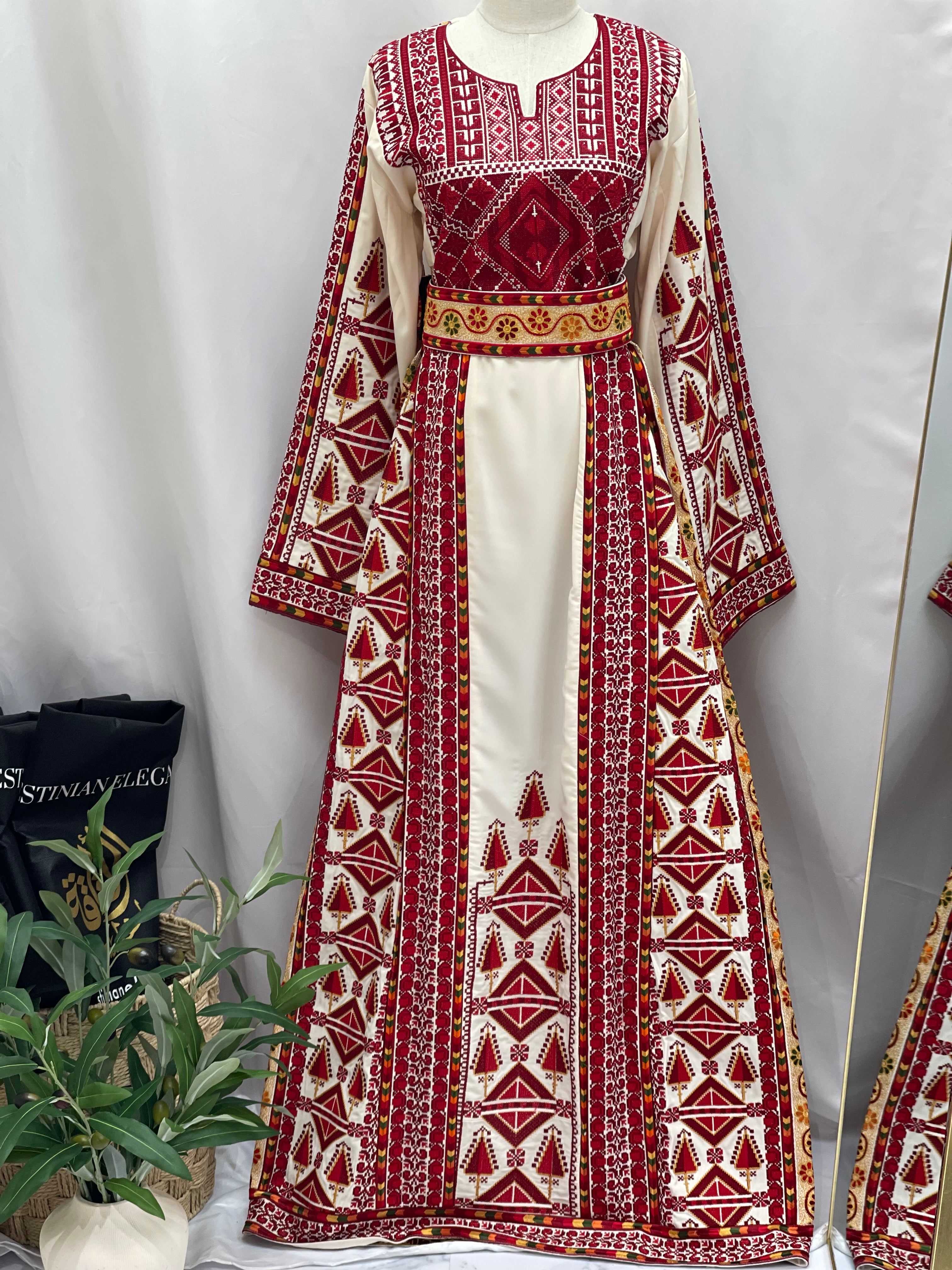 Thoub Alsafa Embroidered