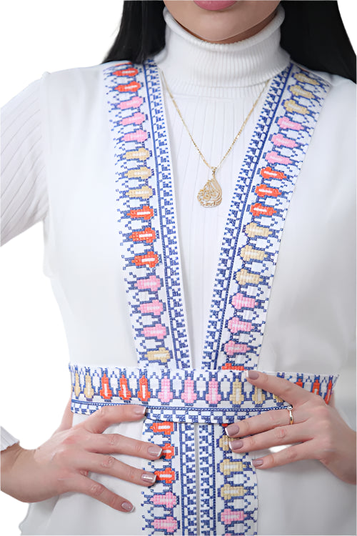 Artisanal Excellence: Vest with Detailed Embroidery