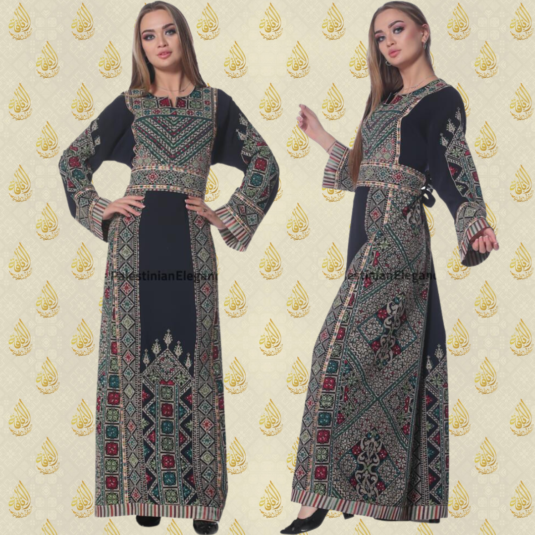 Elegant Modern Traditional Embroidery Thobes: Sophistication and Heritage