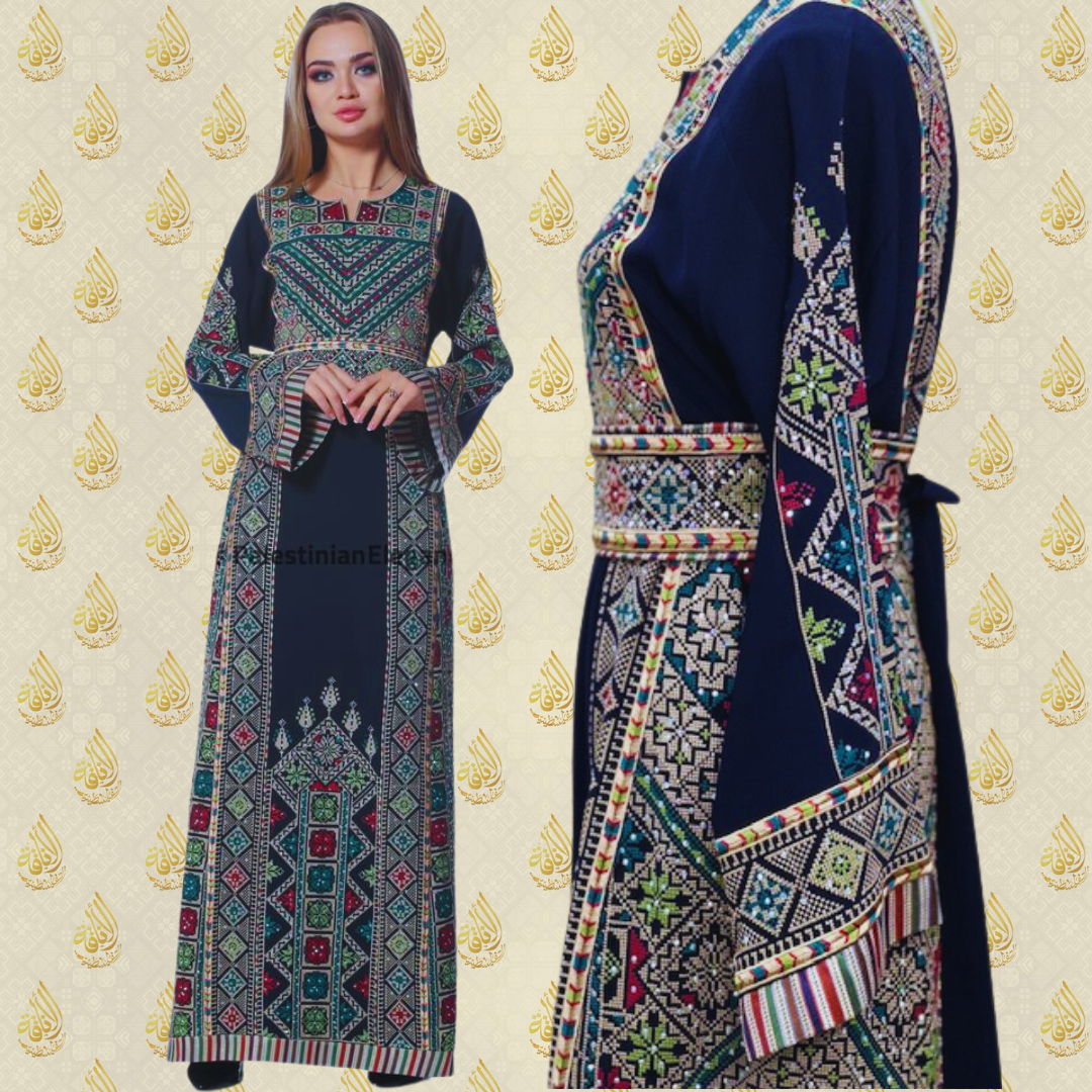 Elegant Modern Traditional Embroidery Thobes: Sophistication and Heritage