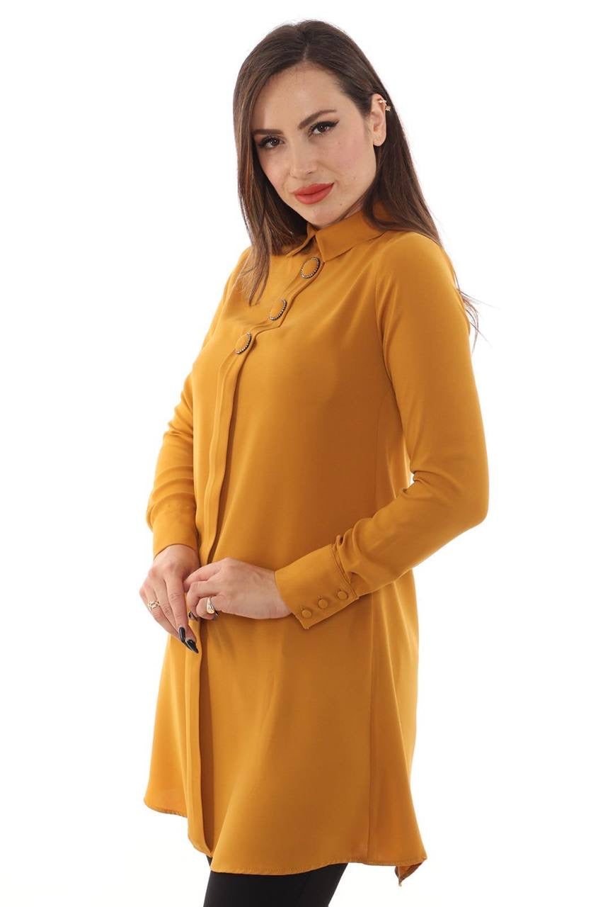 Formal Tunic – Sleek and Professional Business Wardrobe Essential