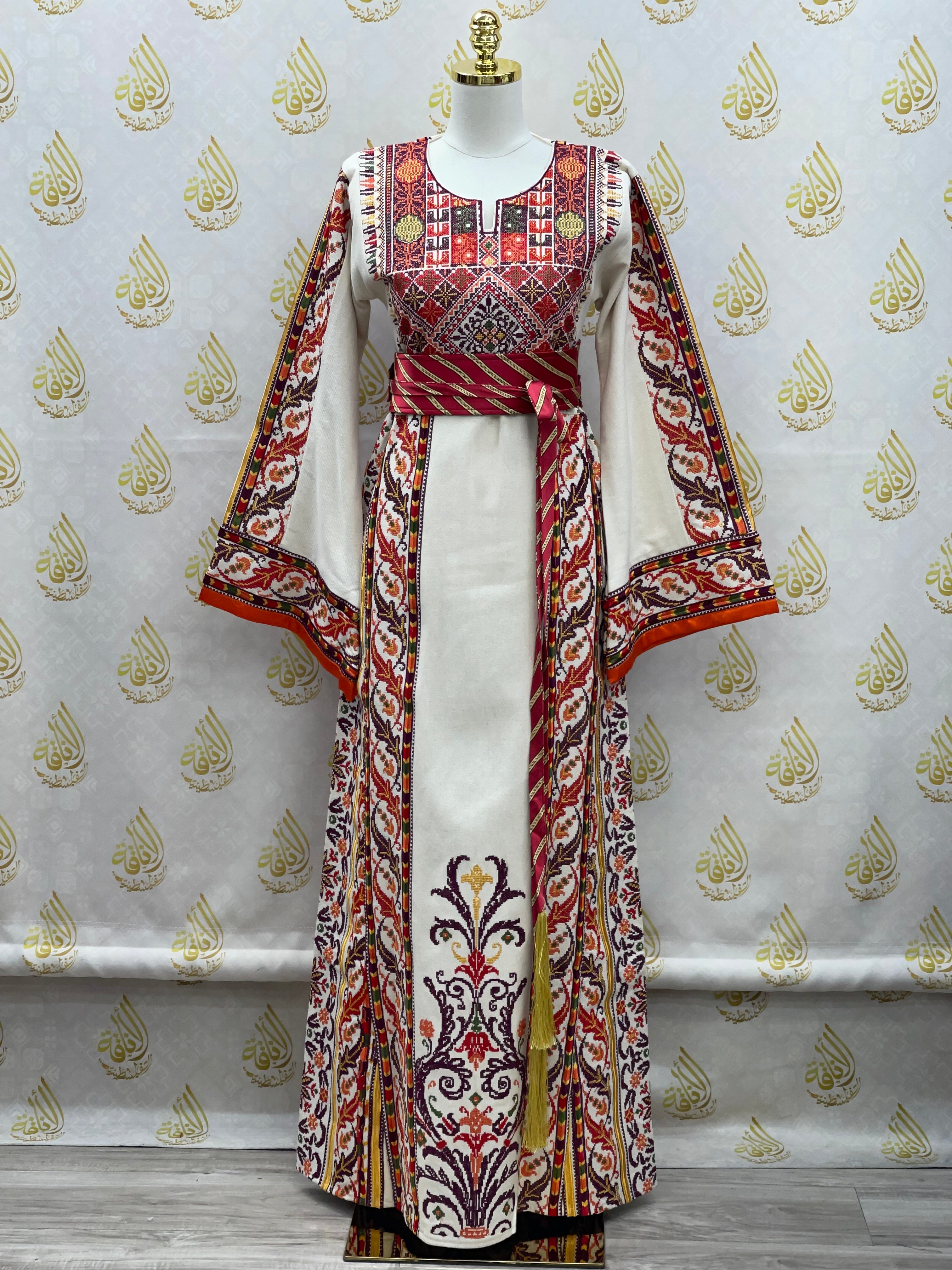 Etamin Embroidery Thoub