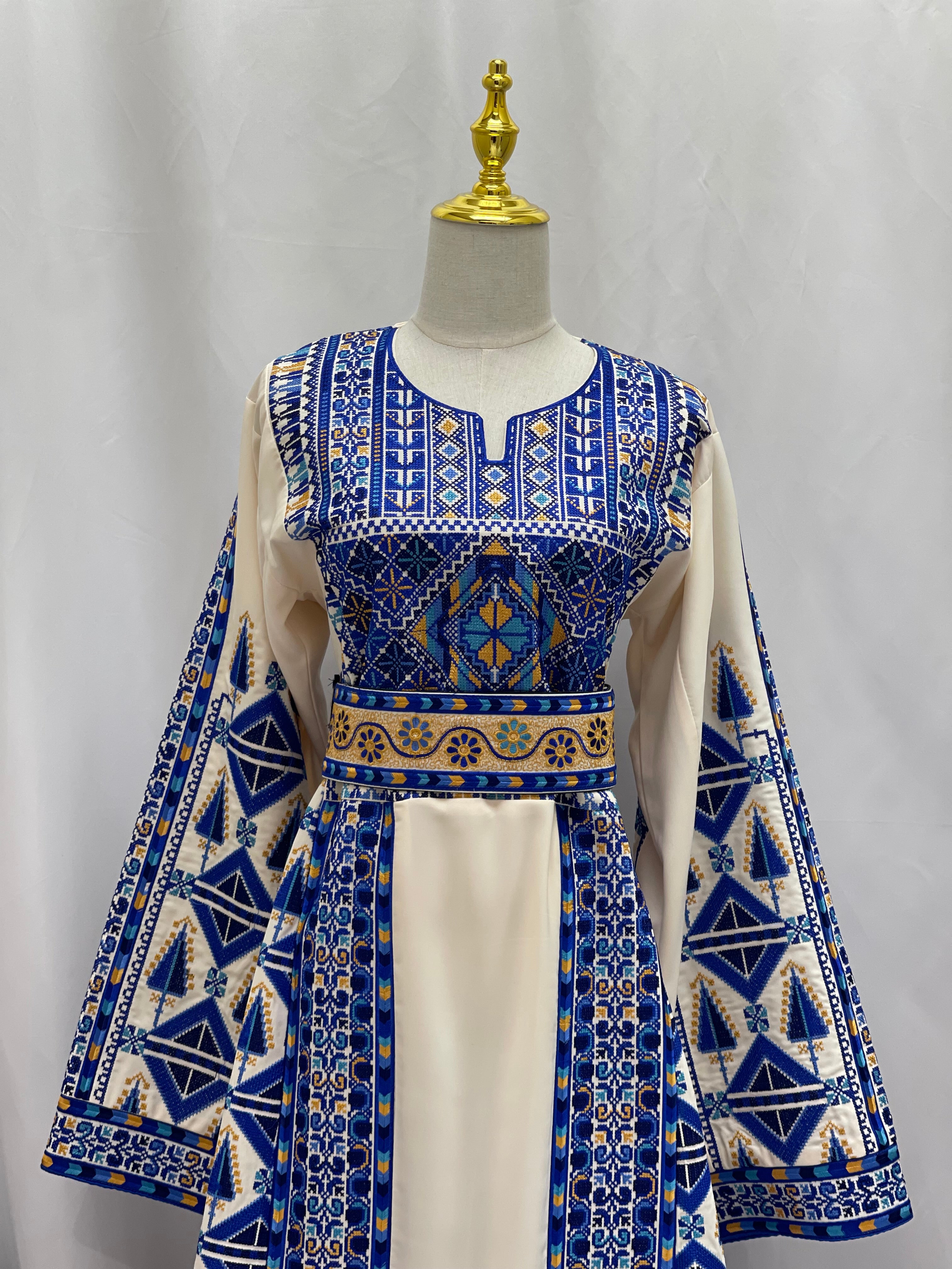 Thoub Alsafa Embroidered