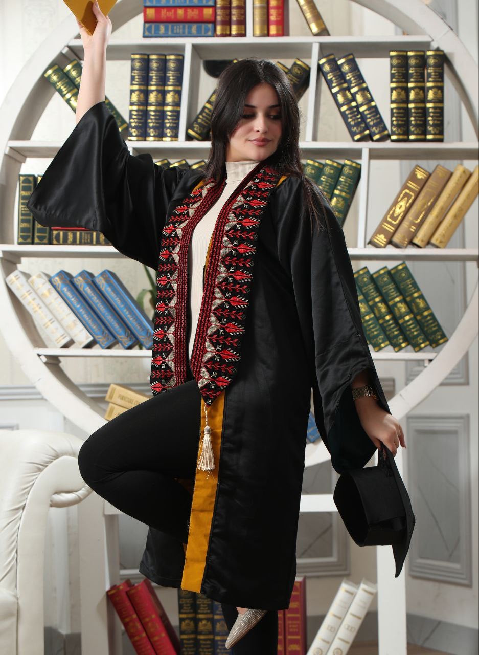 Albira Tatreez Graduation Stole