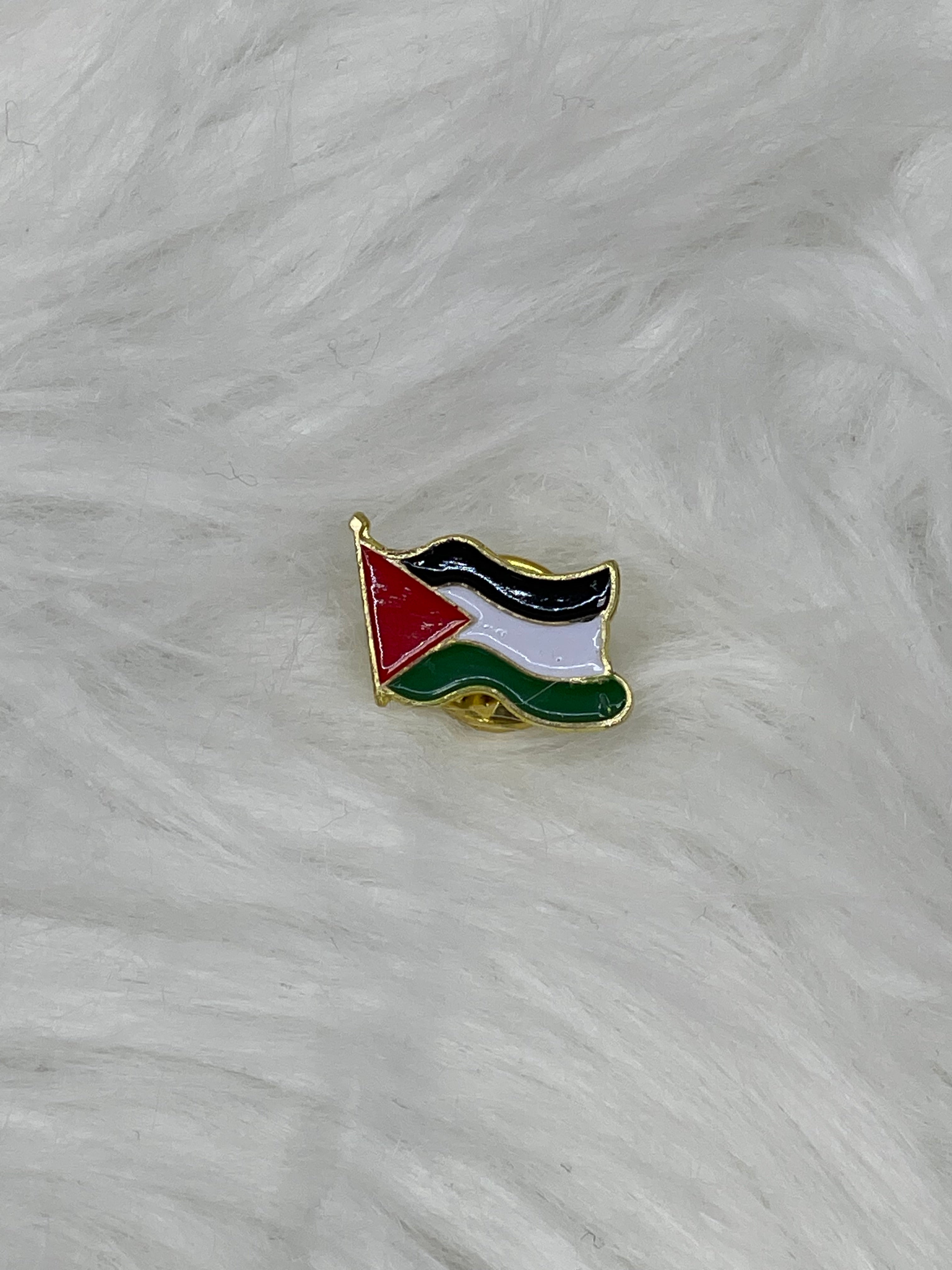 Palestinian Flag Pin