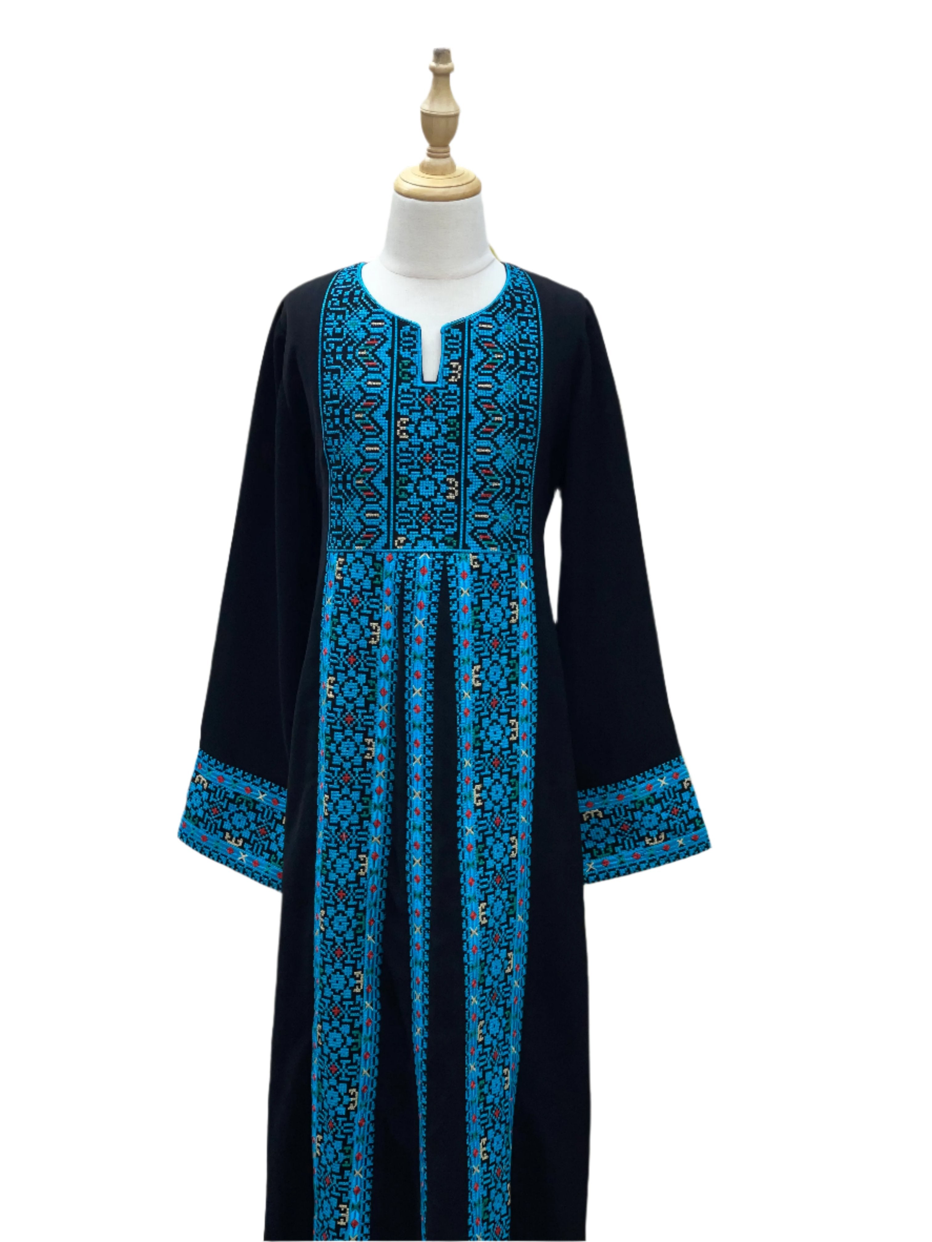 Girls Embroidered Abaya