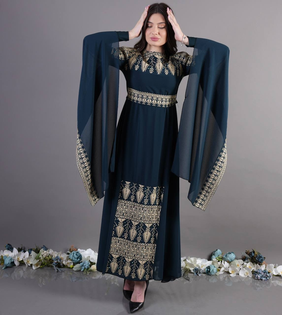 Modern Embroidery Dress: Elegant Luxury and Unique Style