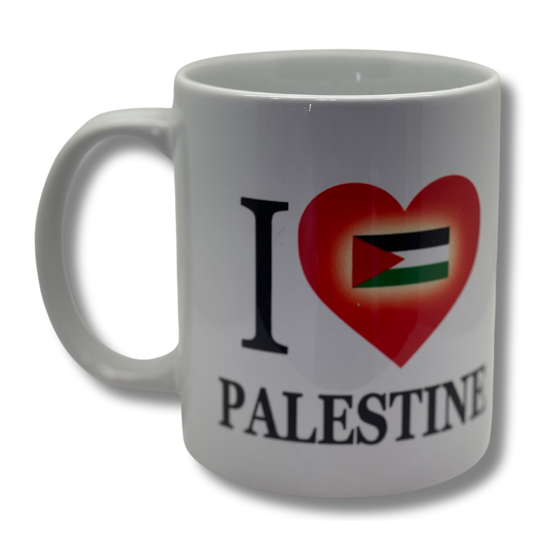 High-Quality Palestine Coffee Cups with Diverse Palestinian Symbols